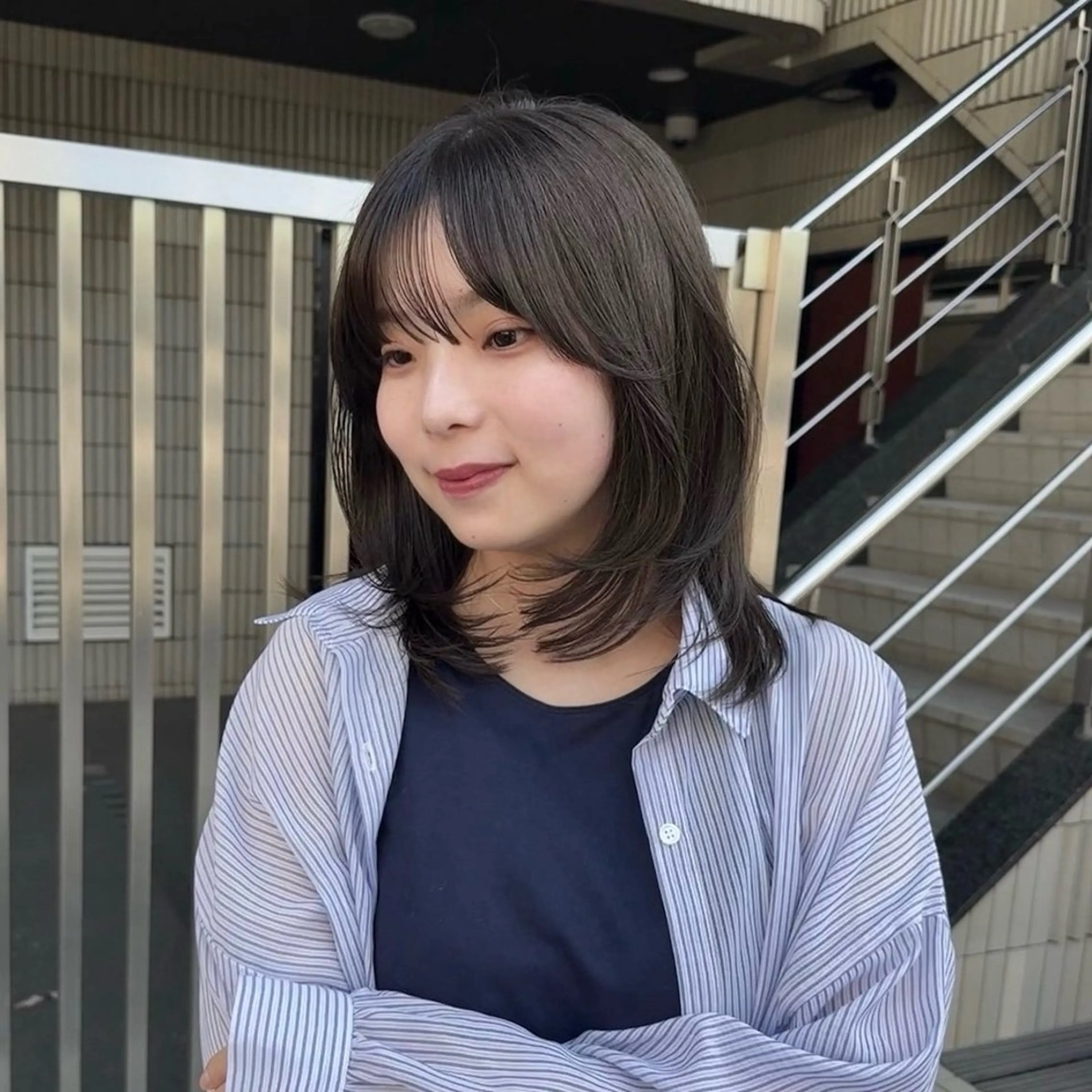 ミディアム レイヤー無料募集🎀 SERA🩰のヘアスタイル