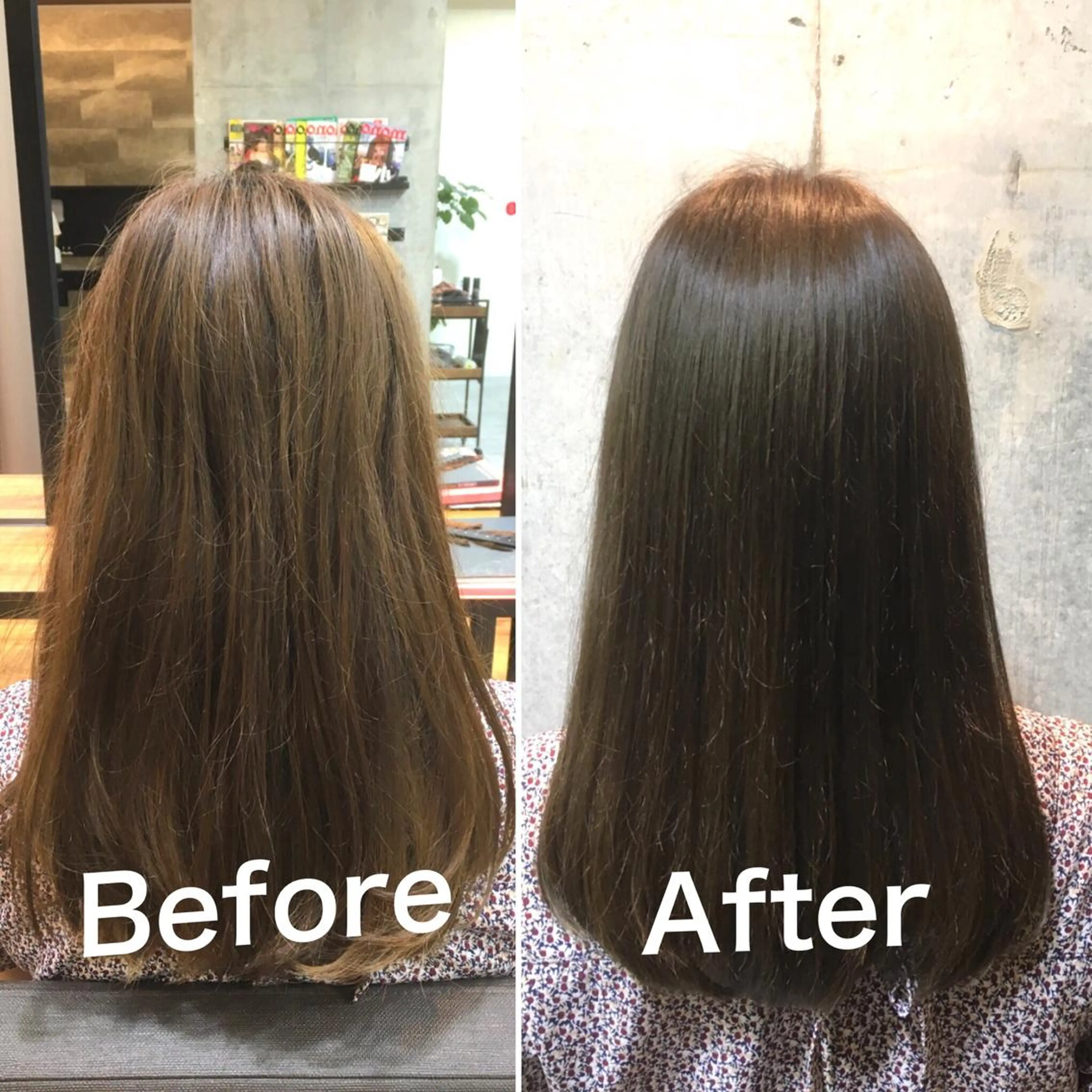 カラー アディクシーカラー オレンジ カット トリートメント 佐瀬竜矢PRIMAL /portのヘアスタイル