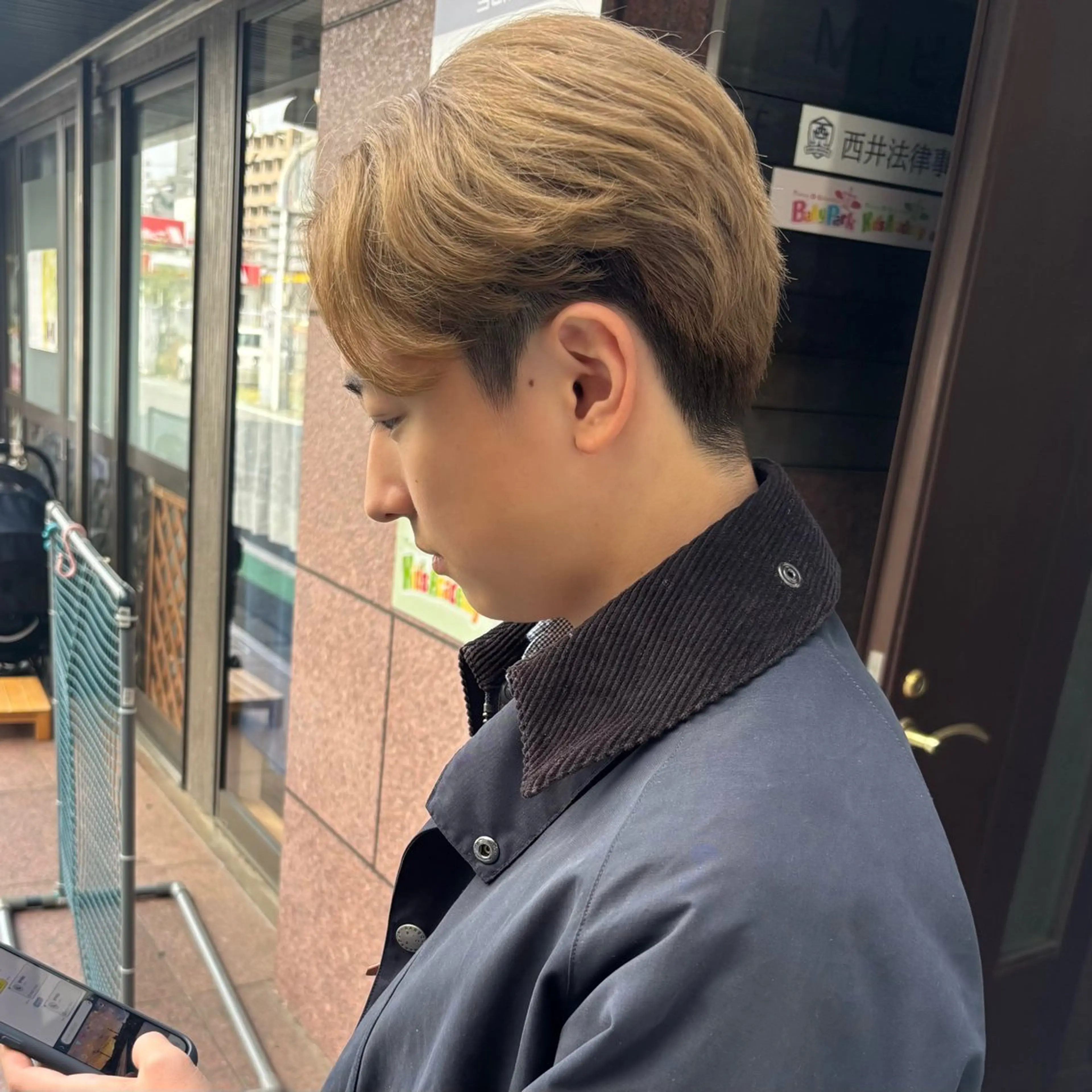 カラー メンズ カット ヘアカラー メンズ、艶髪 Minato🍇のヘアスタイル