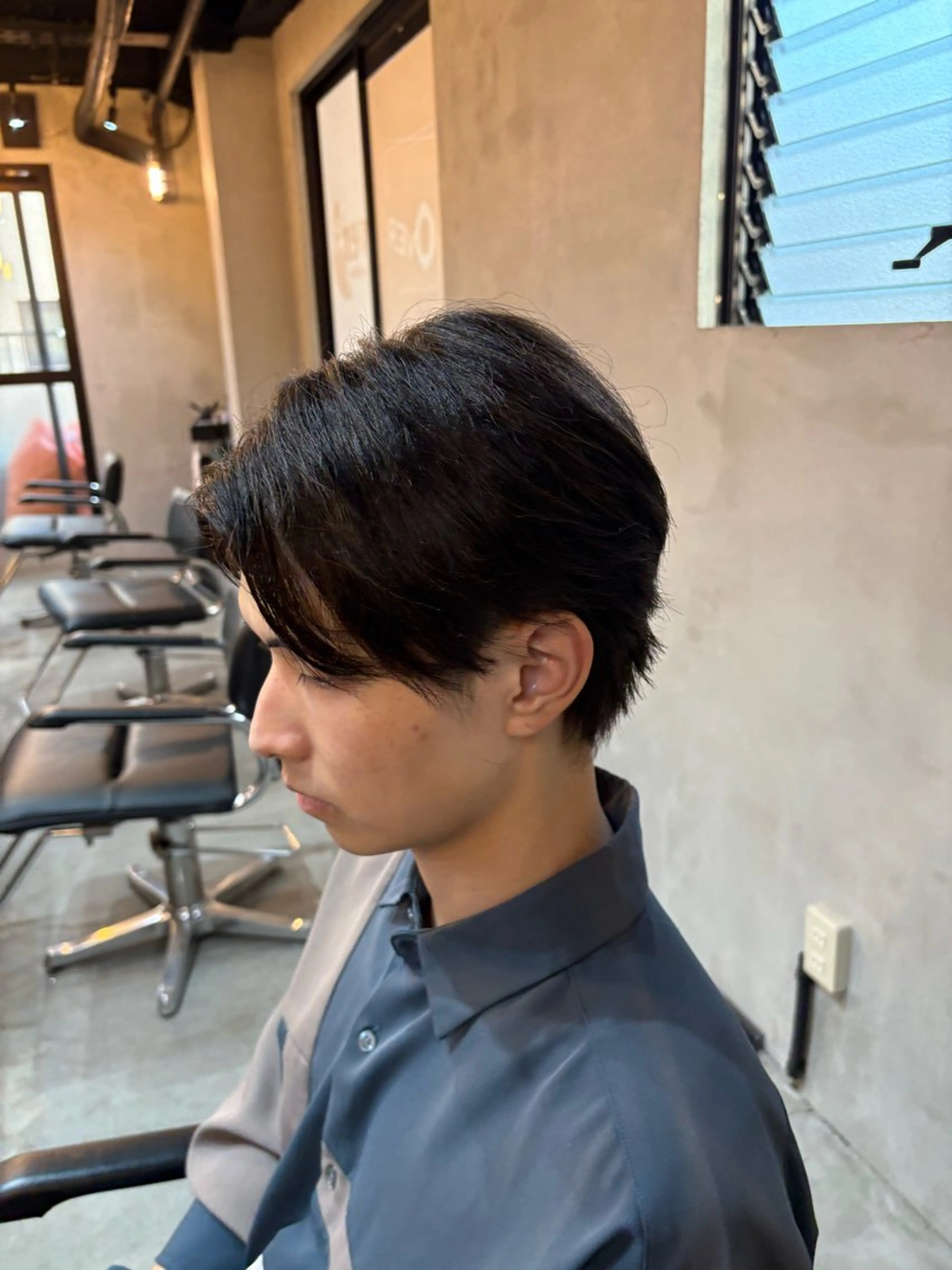 【💫メンズ限定💫】センターパート☀️当日予約👌#センターパート#センター分け#メンズカット#町田#メンズ美容室の写真