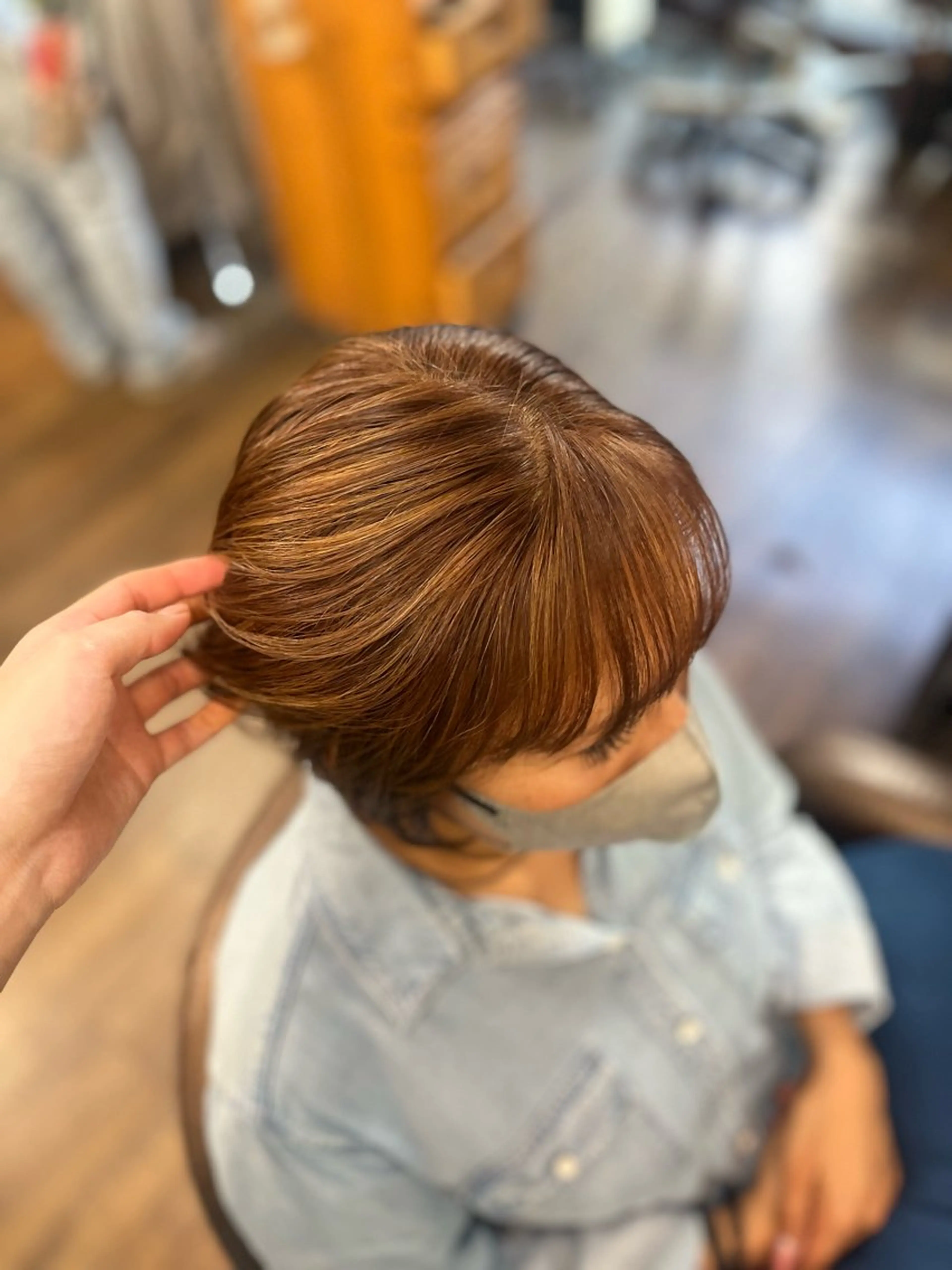 ショート カラー カット ヘアカラー 💠西山果琳💠 マツパモデル募集のヘアスタイル