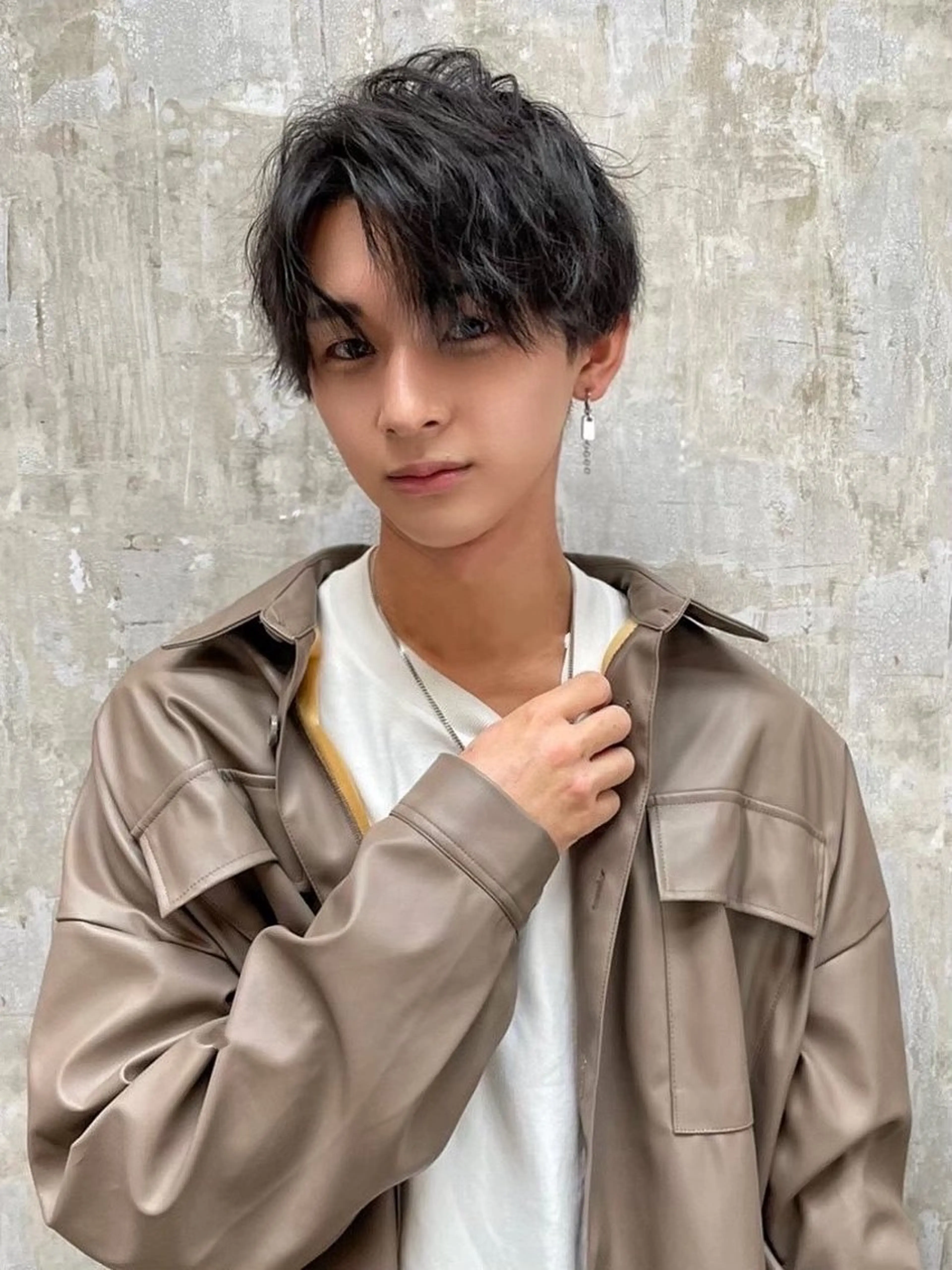 メンズ カット 🚨メンズ曲がる 縮毛矯正りおん🚨のヘアスタイル