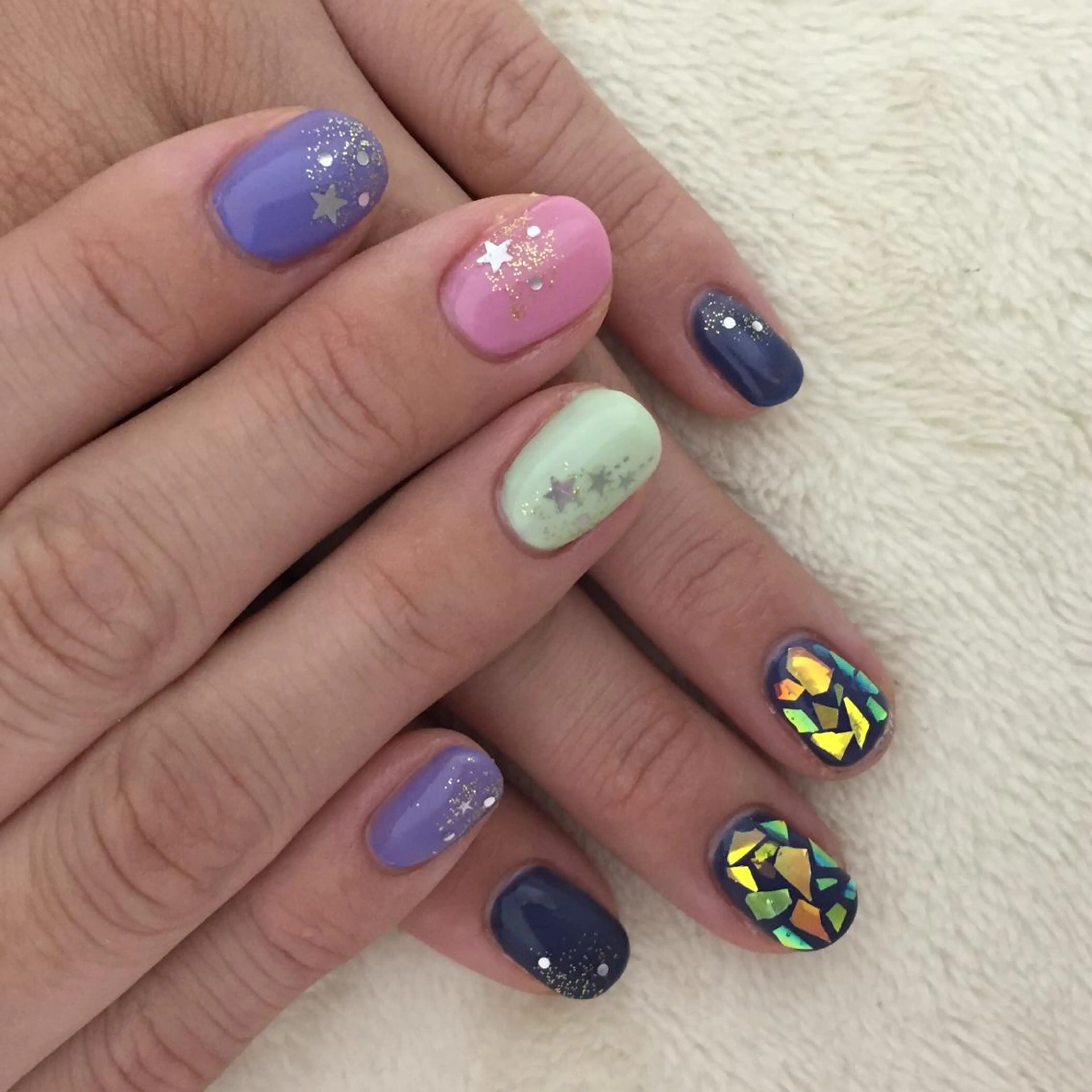 ネイル nail & eyelash Sympa 新横浜所属・𝓢𝔂𝓶𝓹𝓪 𝓜iwako🐰ᩚのネイルデザイン