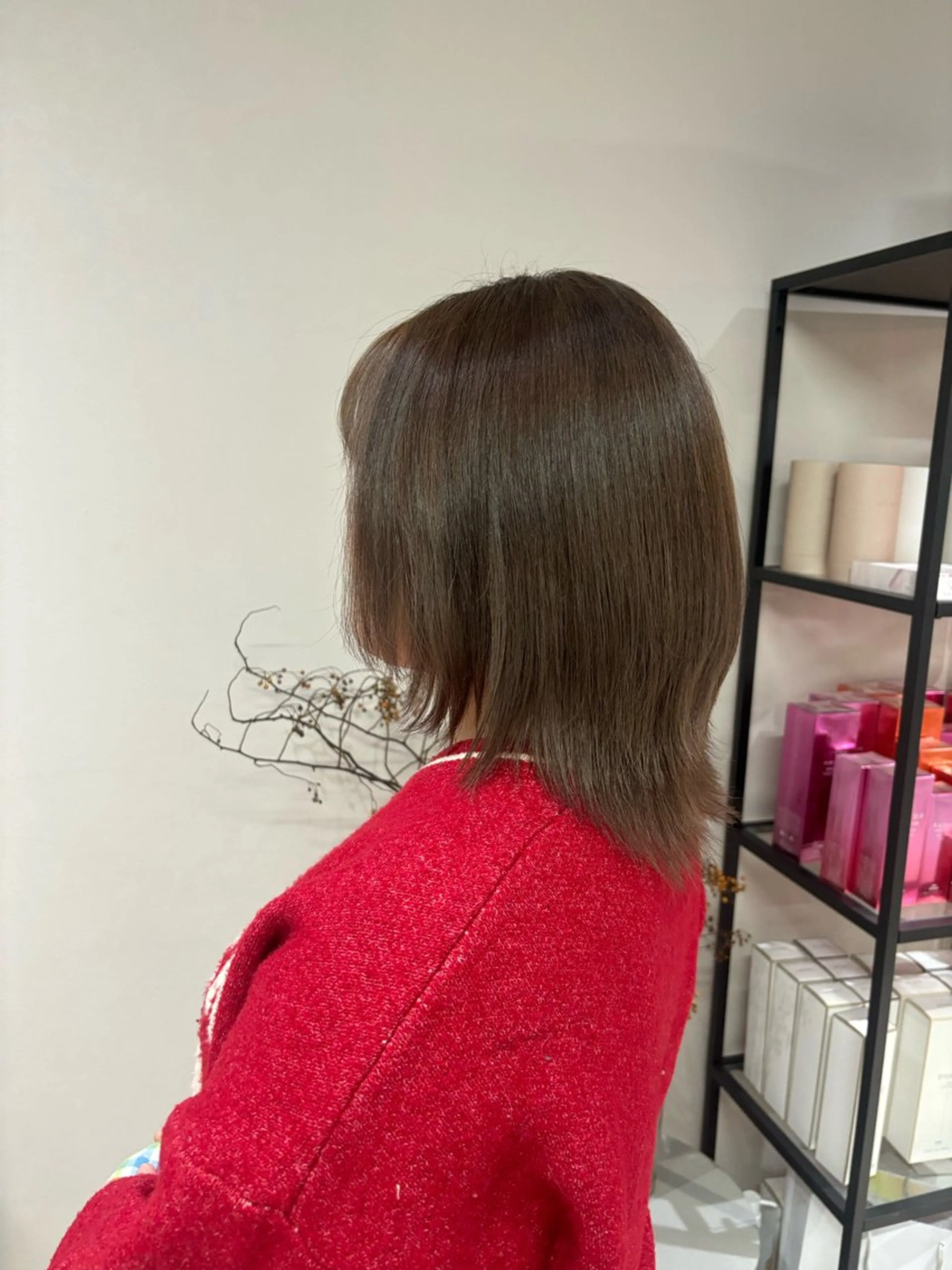 ミディアム カラー ブリーチ 🐼 こゆきのヘアスタイル