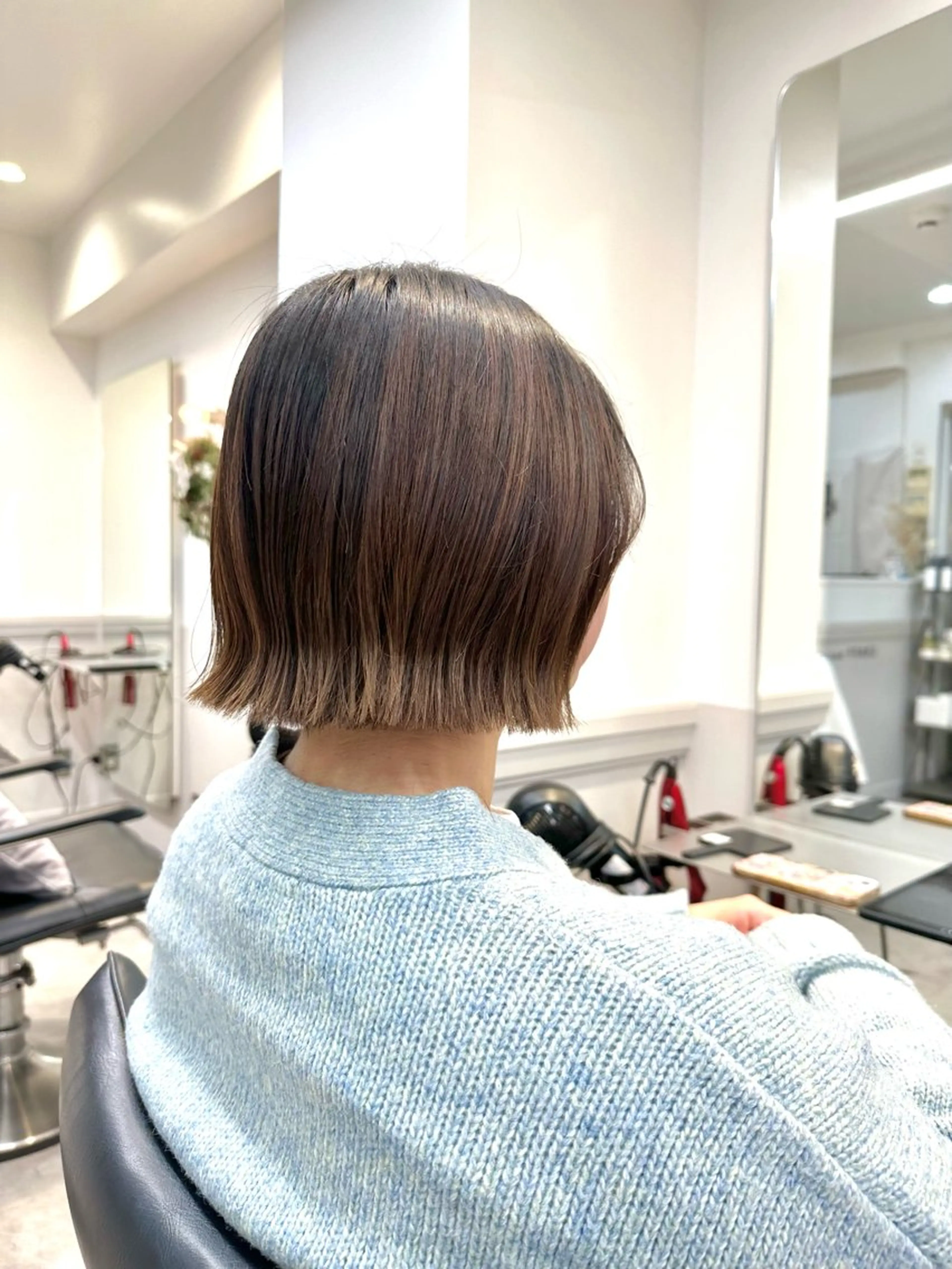 ショート あいこ/レイヤー カット🌷銀座のヘアスタイル