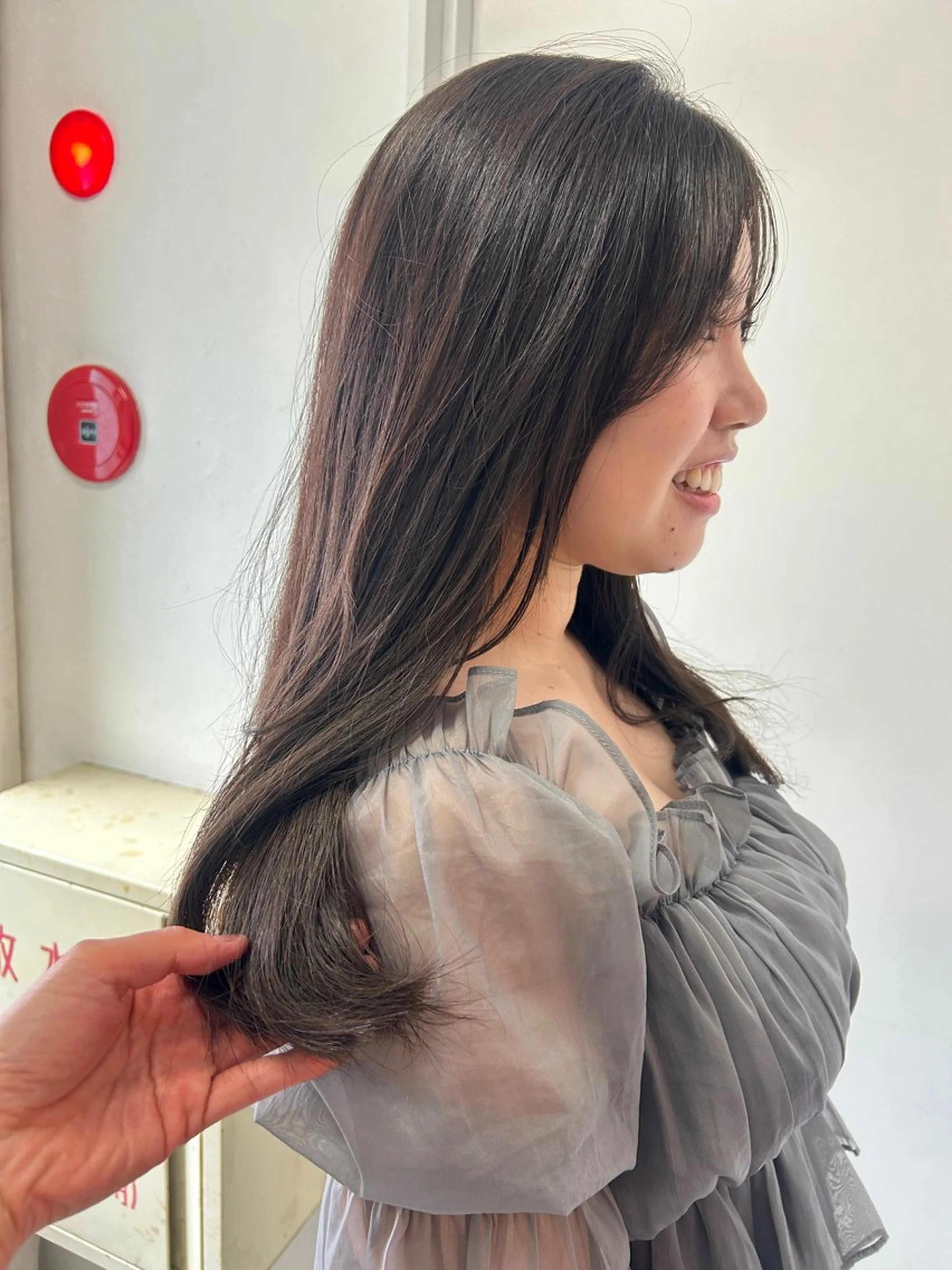 ロング カラー カット トリートメント ヘアセット times salon名駅所属・久木原 ゆりのヘアスタイル