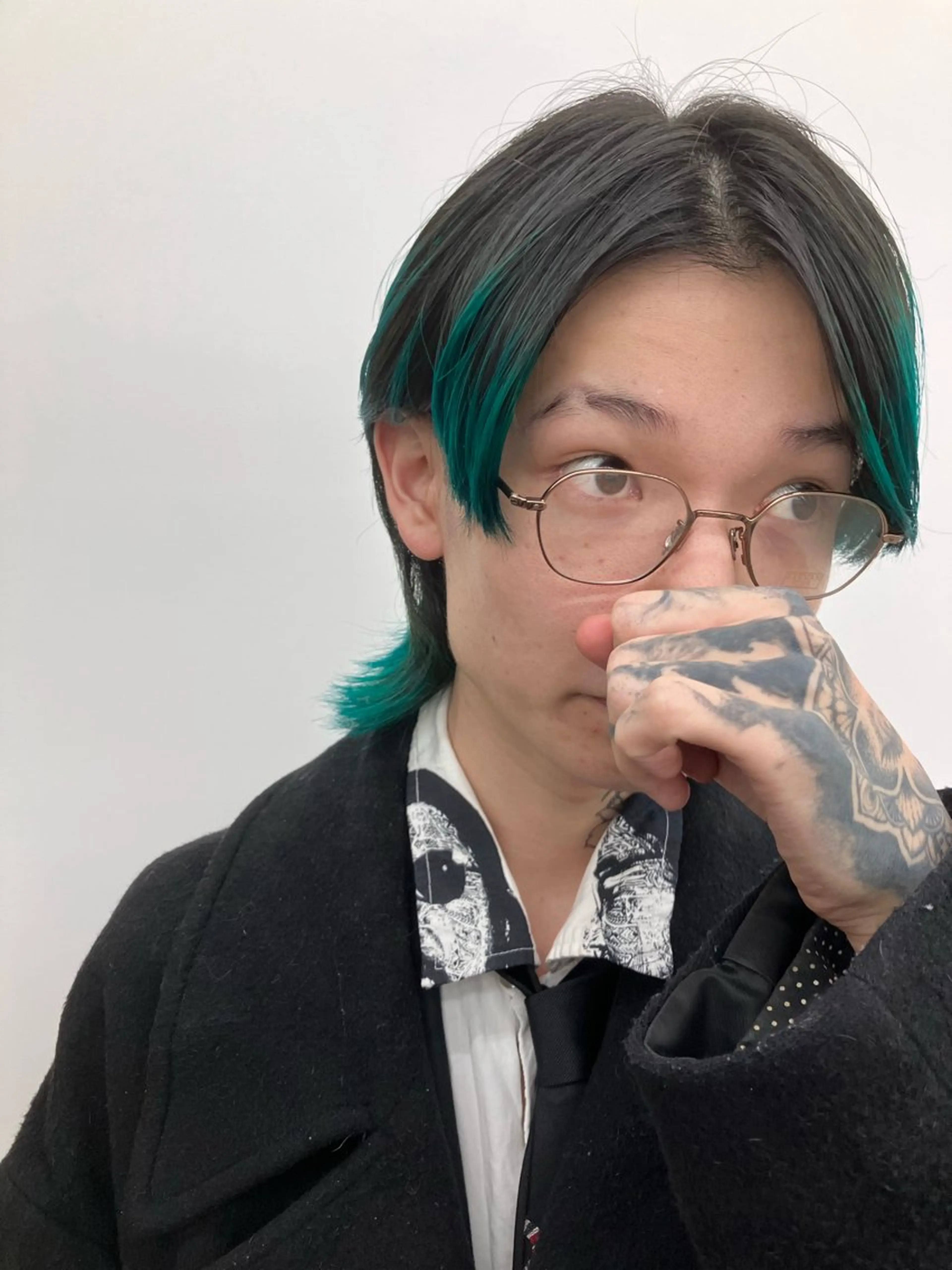 ミディアム カラー 抜け感ハイトーン / ケアブリーチ/ユウキのヘアスタイル