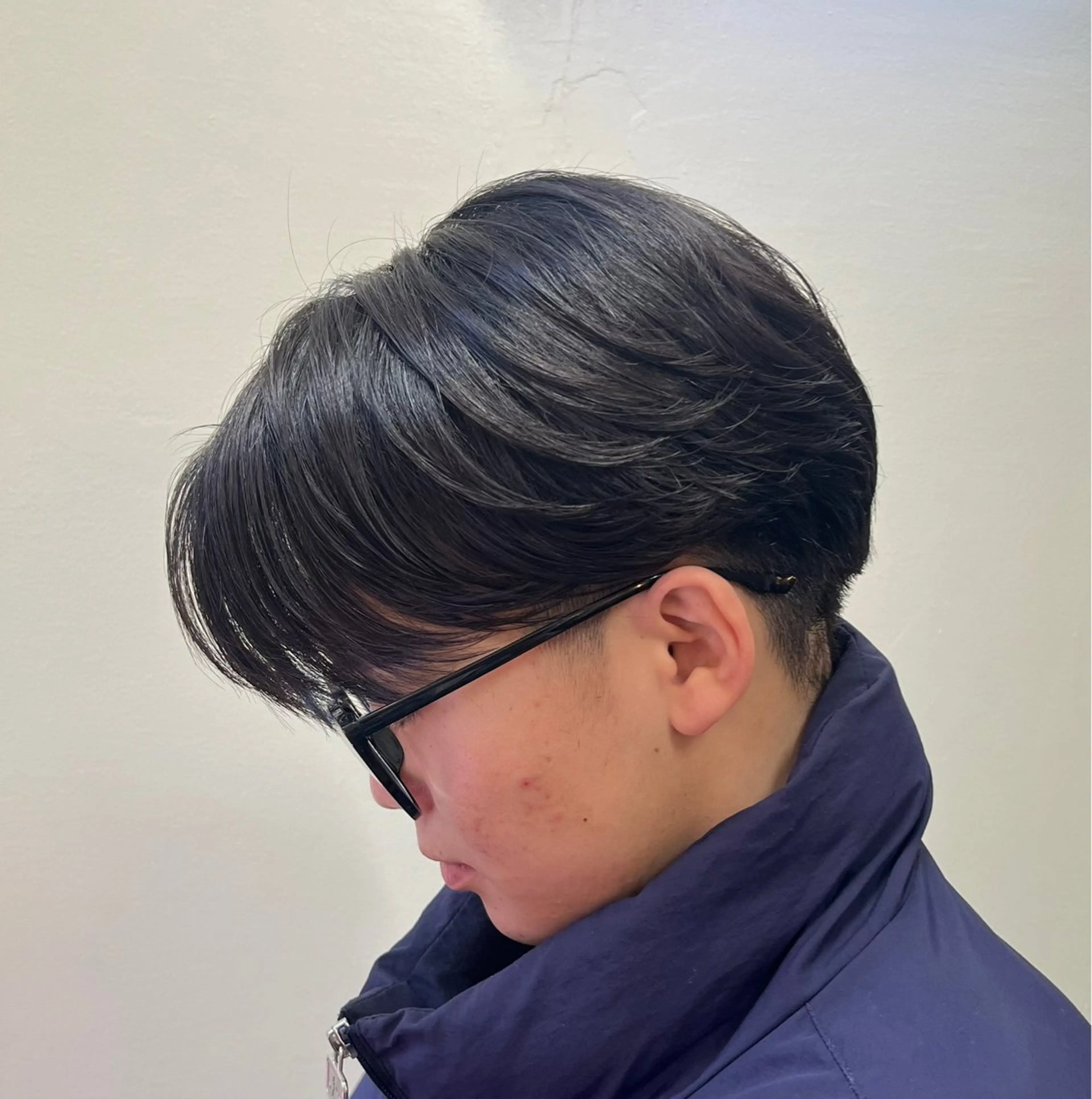 ショート パーマ メンズ 縮毛矯正 カット 縮毛矯正 カルマ・ニュアンス パーマ　須田龍世のヘアスタイル