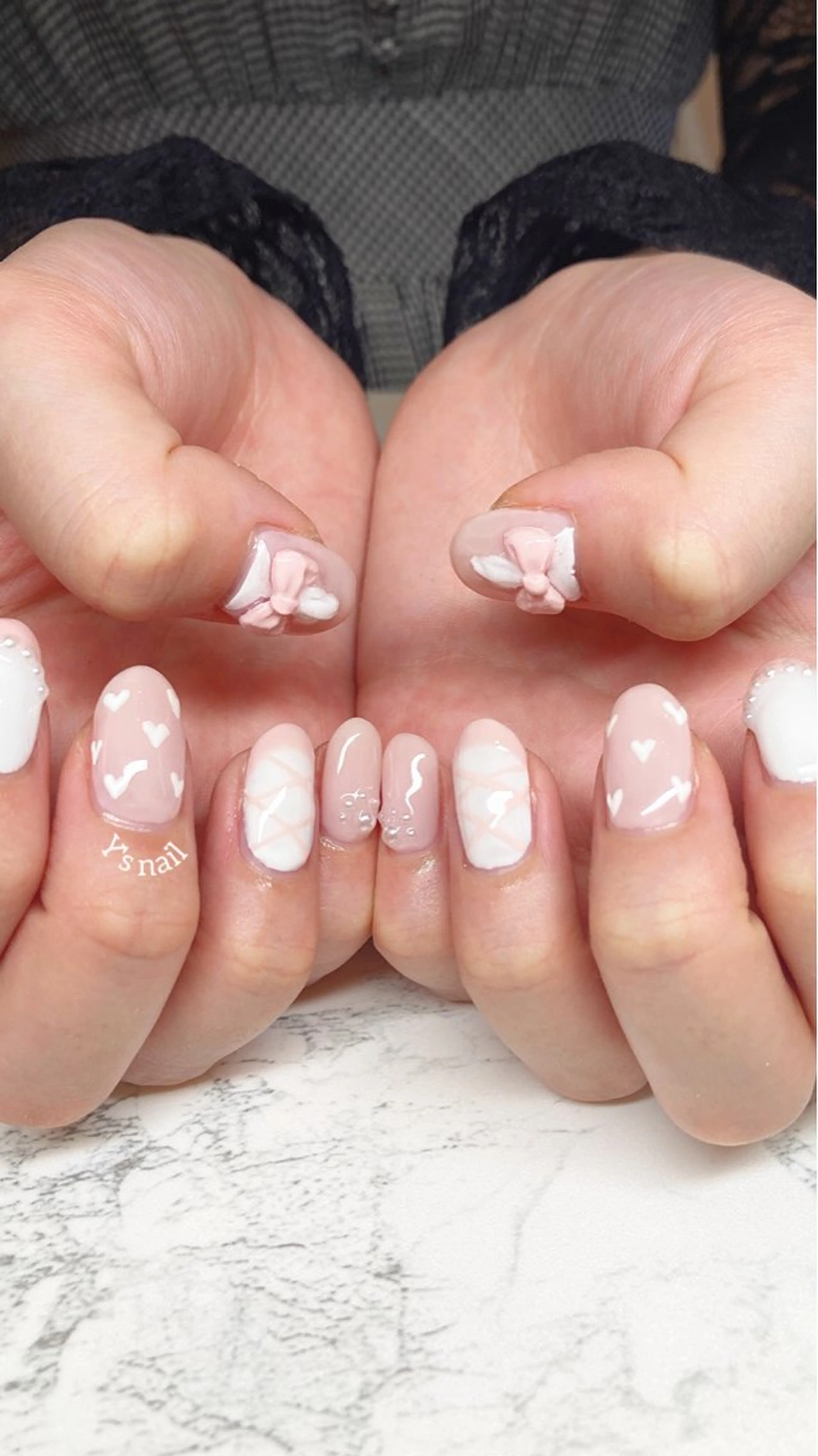 ネイル ハンドネイル 手書きが得意🖌️ Y’s  nailのネイルデザイン