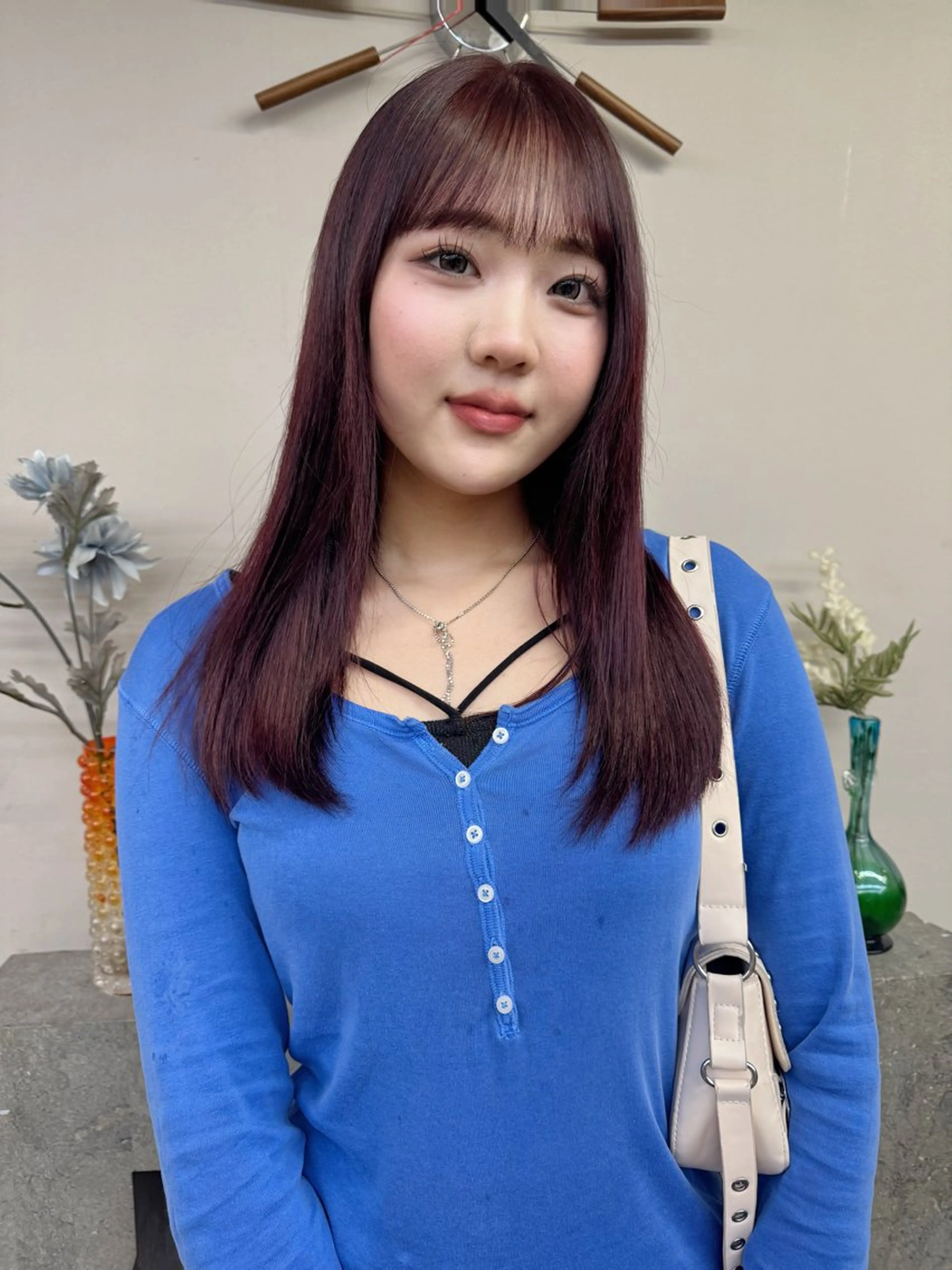 ロング ヘアカラー cope'u みゆのヘアスタイル