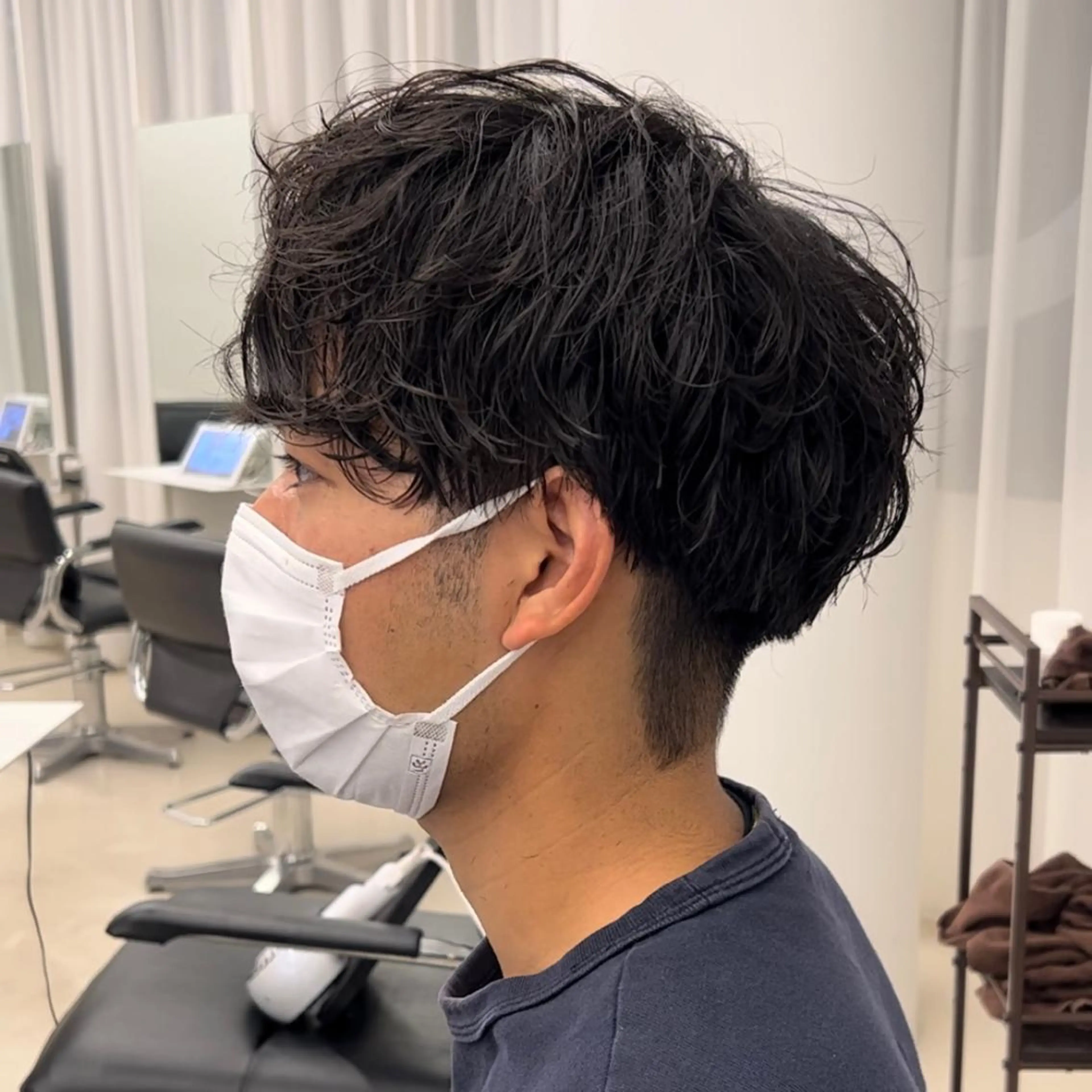 パーマ メンズ カット パーマ CYAN by acoron .池袋所属・メンズパーマ職人 ユキハシのヘアスタイル