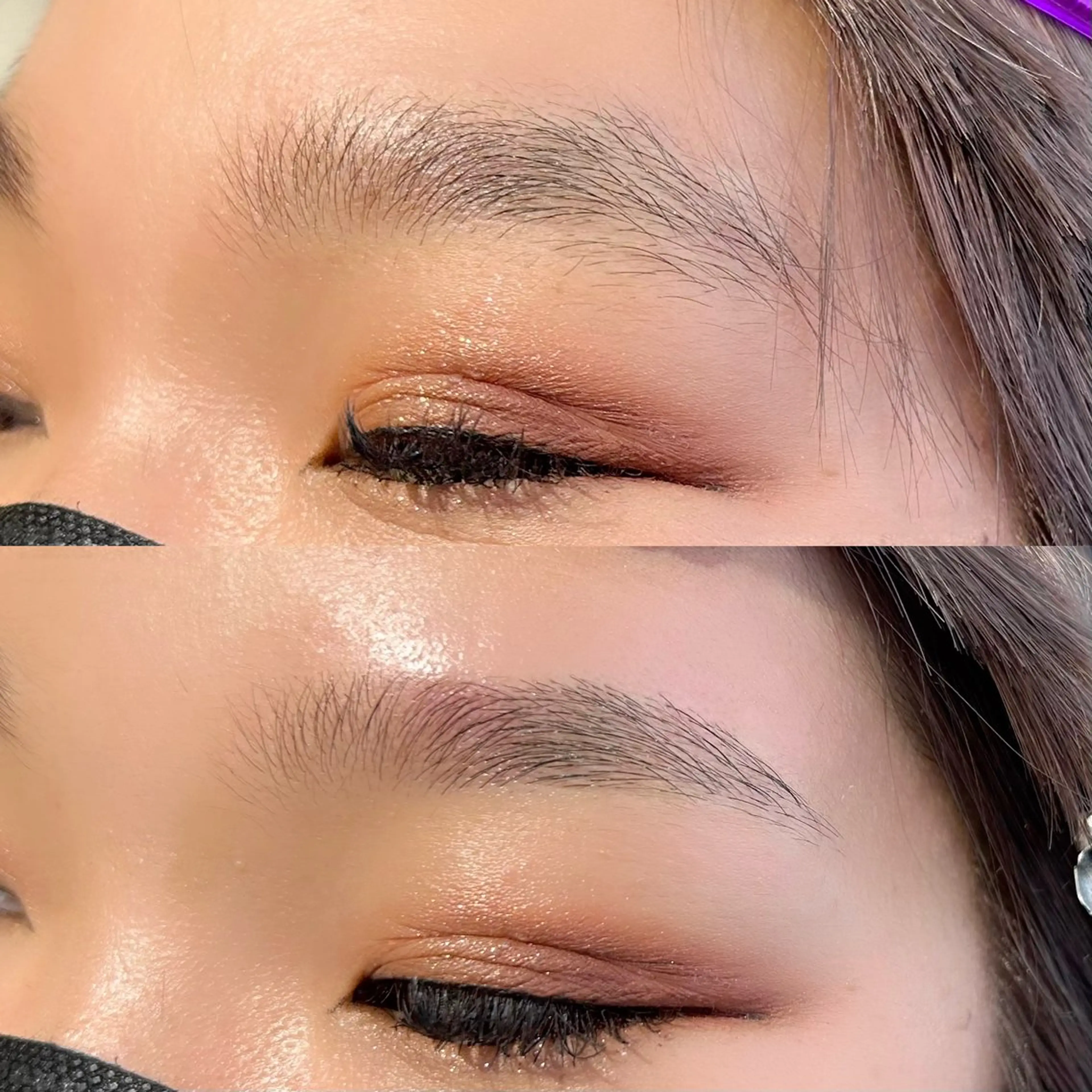 アイブロウ ワックス脱毛 眉カット 🦋manami / sylph💟のマツエク・マツパデザイン