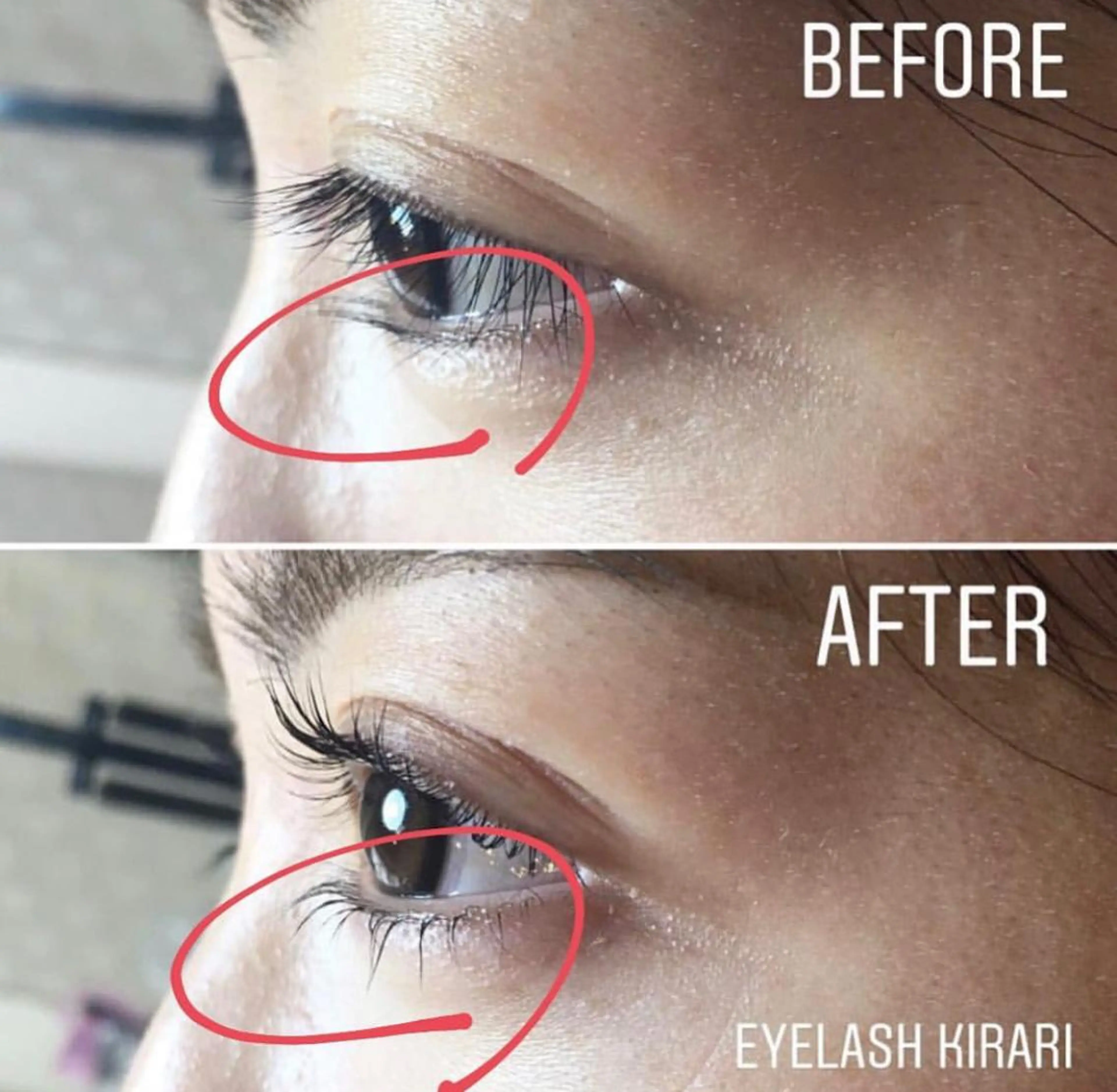マツエク・マツパ まつげパーマ 下まつげエクステ eyelash salon  kirari所属・岩間 優子のマツエク・マツパデザイン