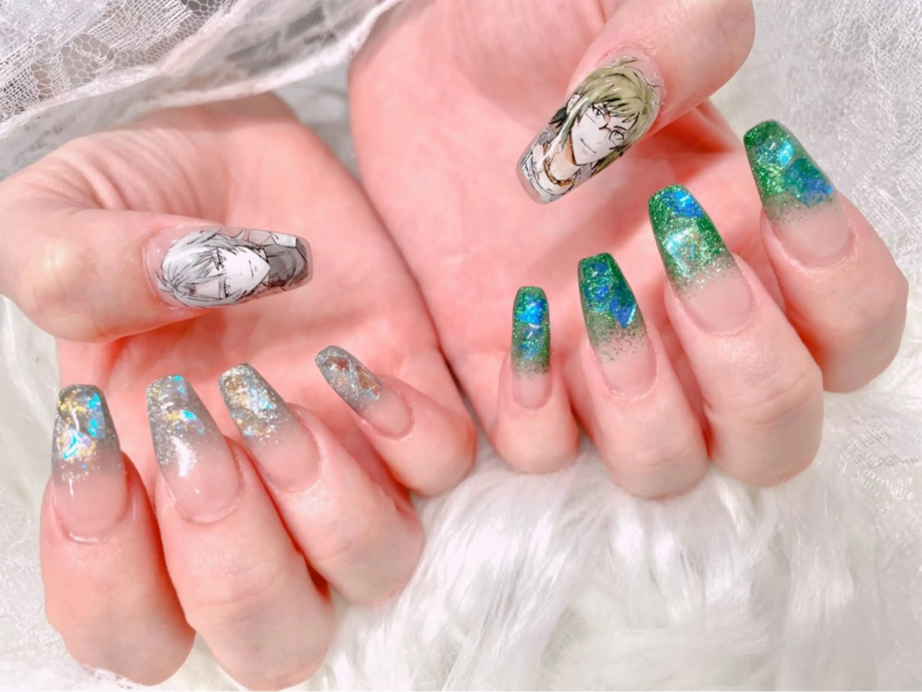 ネイル アートネイル ハンドネイル ゆりか ジョアアンジェ福島のネイルデザイン