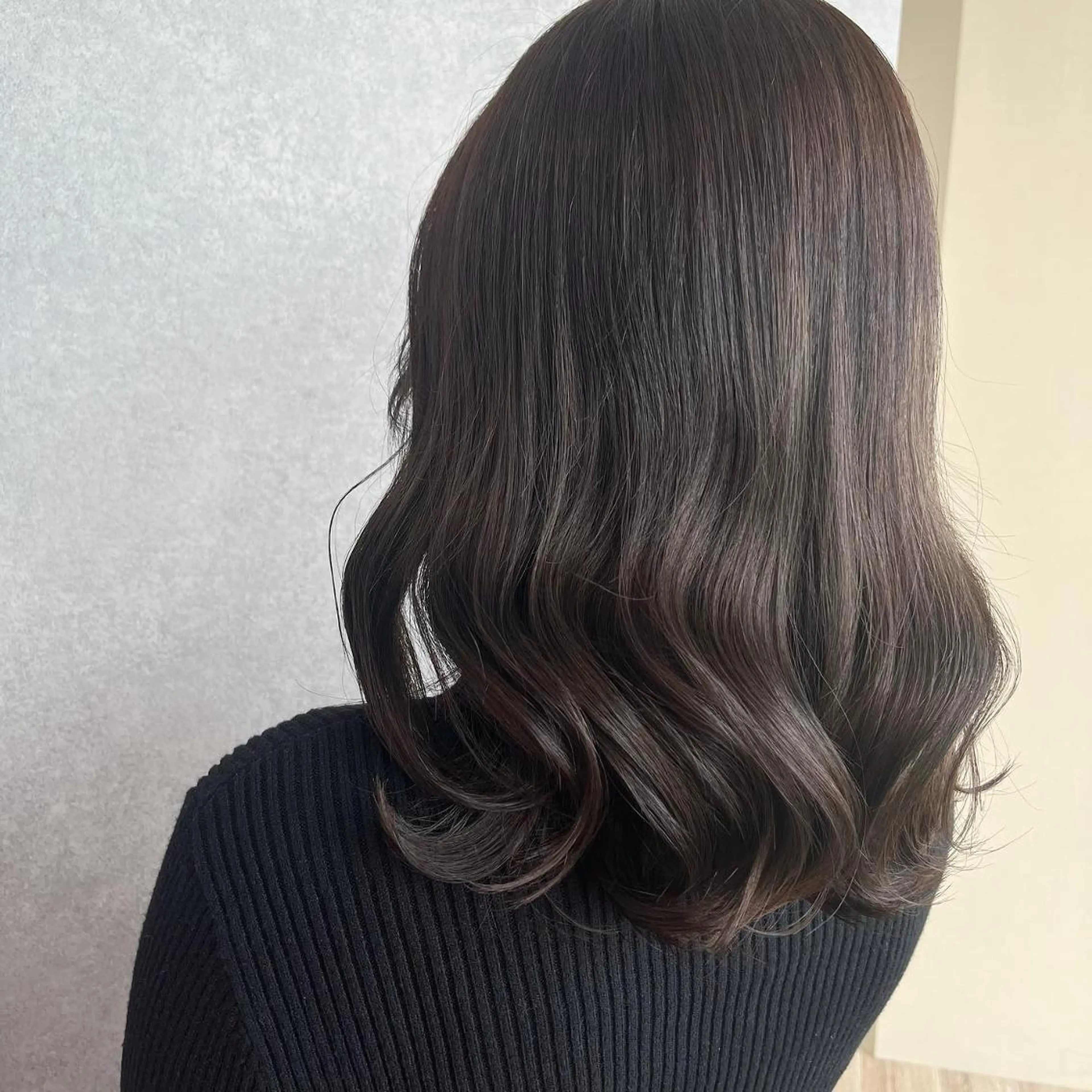 カラー マツエク・マツパ 透明感カラー グレージュ La fith hair lily加古川店所属・原満里奈‎/東加古川 /透け感カラー🫧‪のヘアスタイル