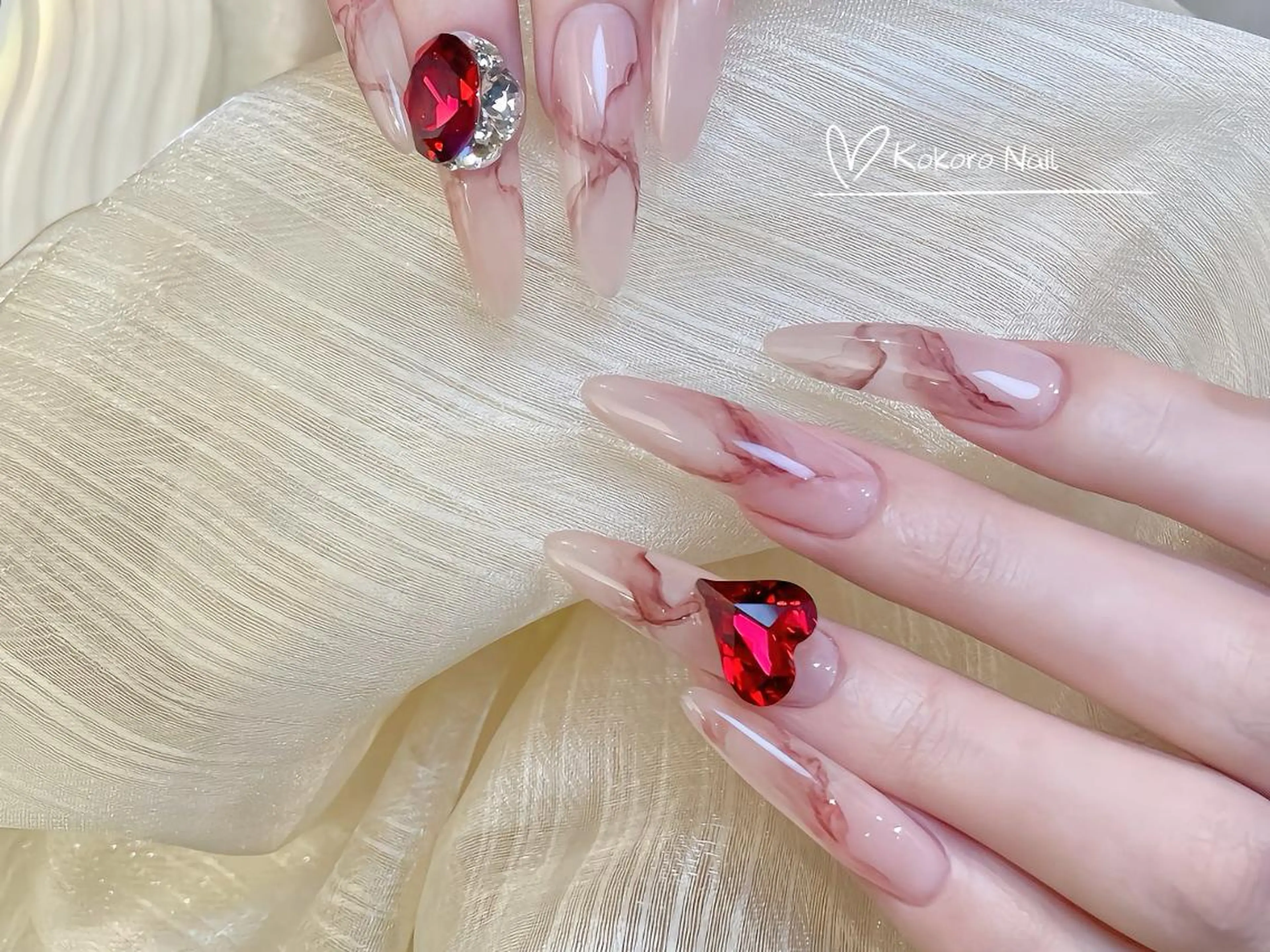 ネイル ハンドネイル 💗KOKORO NAIL💗のネイルデザイン