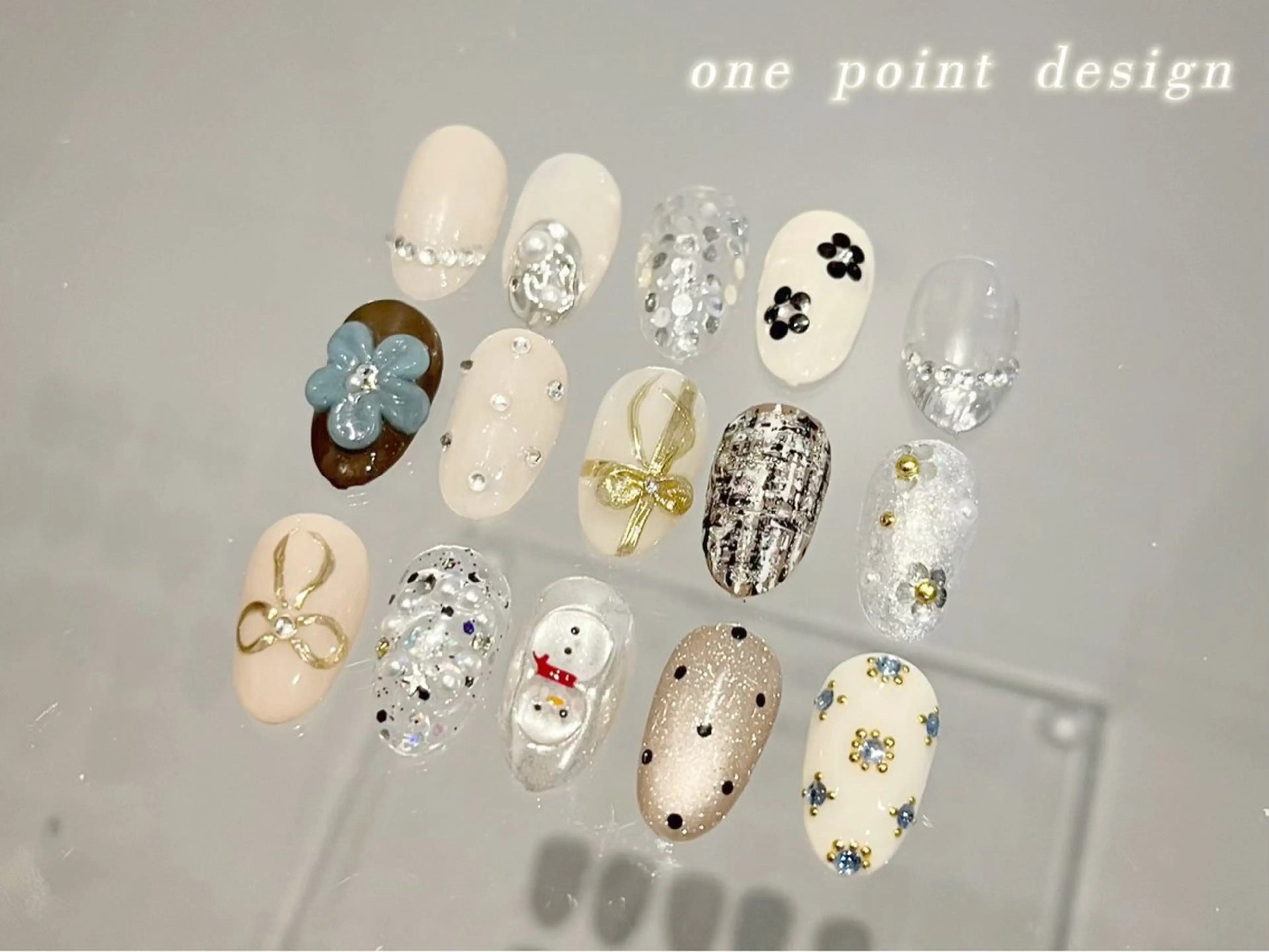 【50種以上】HAND one point design💛（オフの有無をメッセージにてお伝えください）新規オフ無料の写真
