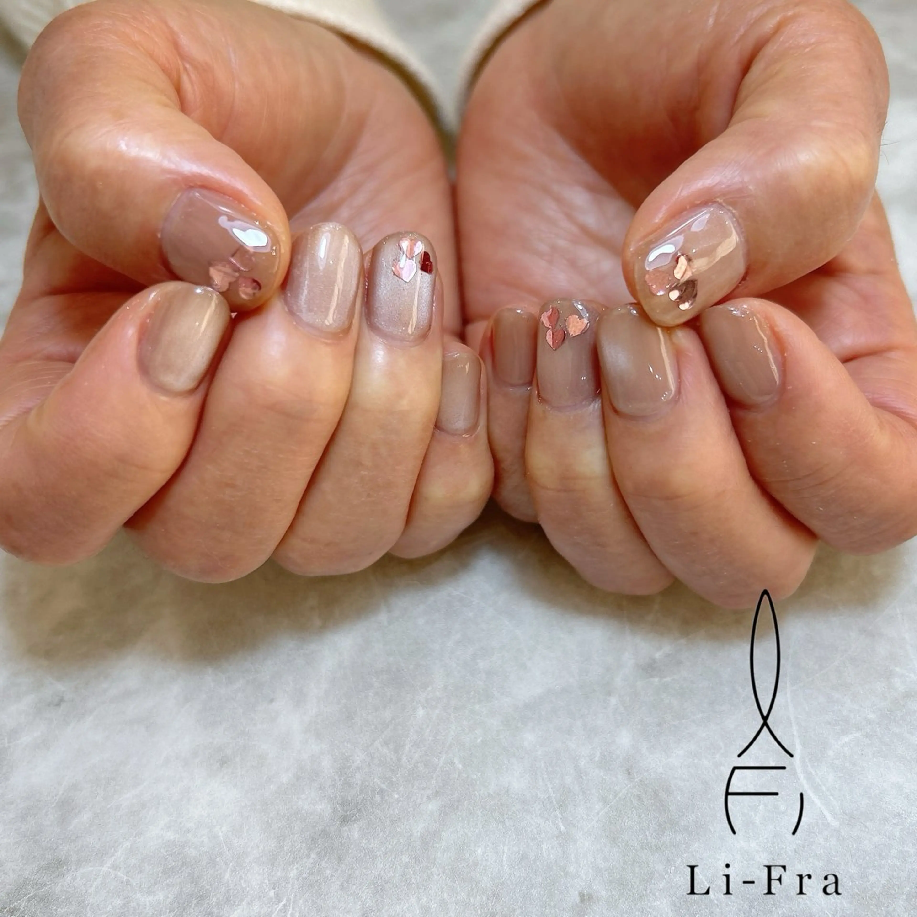 ネイル ハンドネイル lifra MANAKAのネイルデザイン