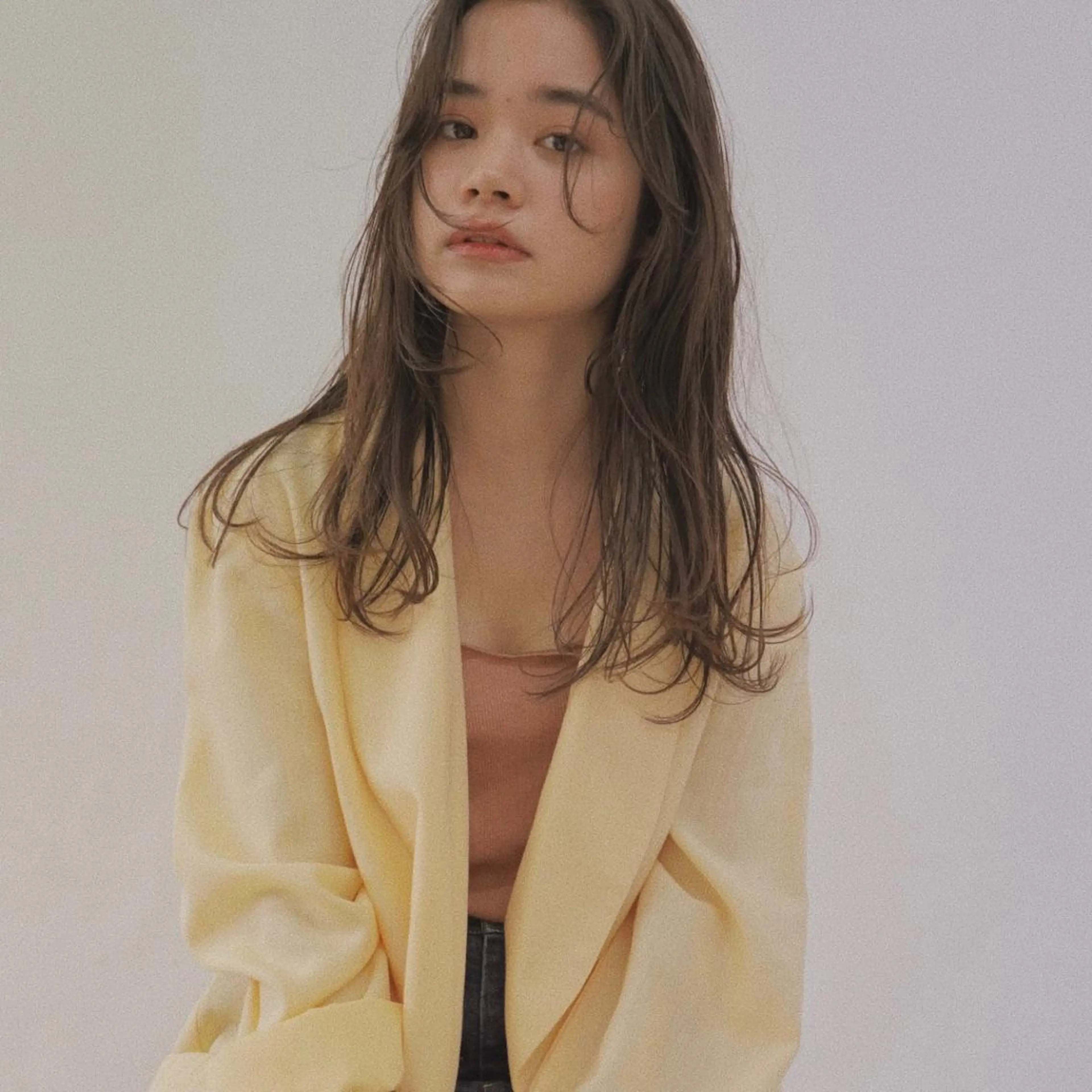 ロング カラー ヘアアレンジ ベージュカラー レイヤーカット カット ヘアカラー トリートメント ヘアセット stand所属・ニュアンスヘア🌔 nanakoのヘアスタイル