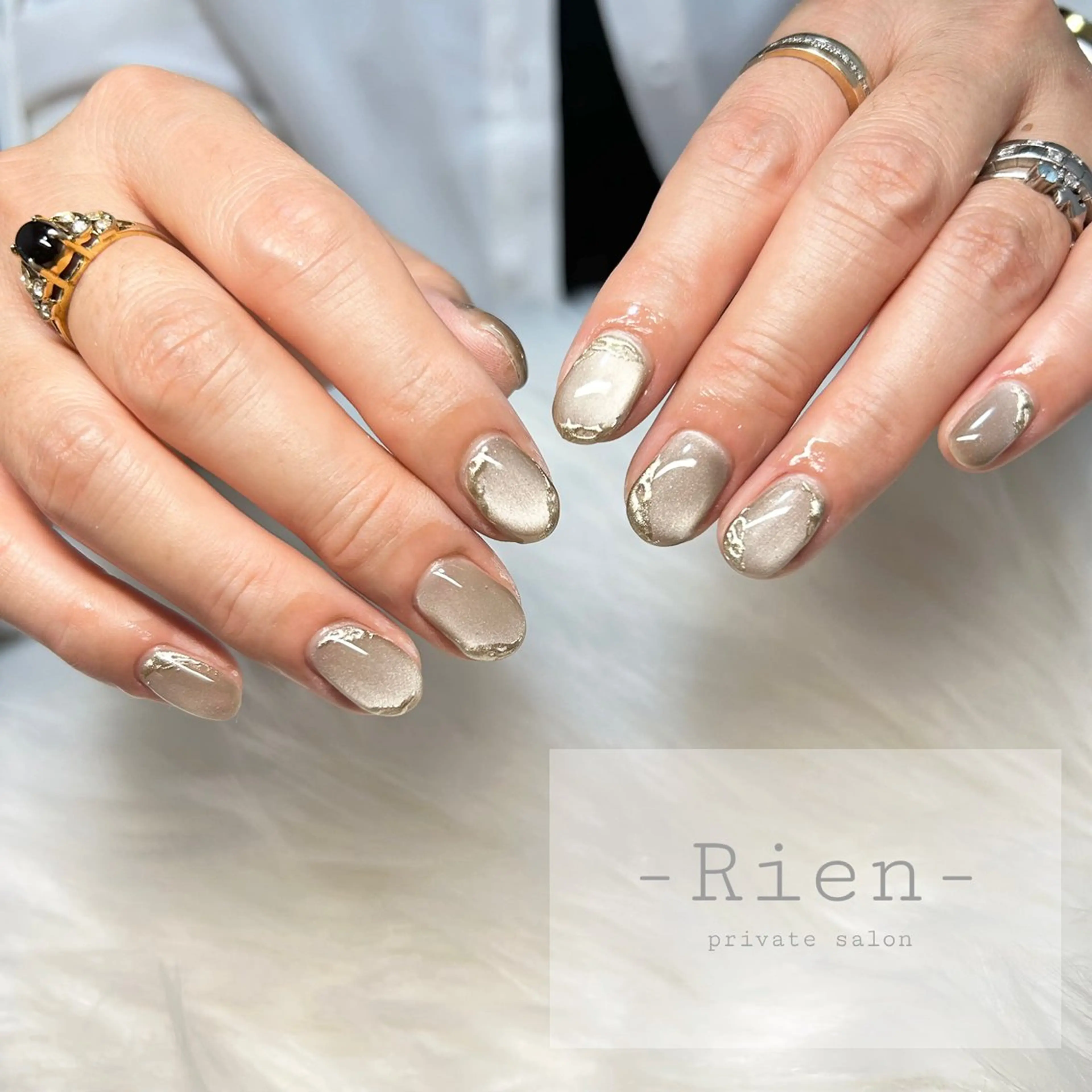 ネイル ハンドネイル -Rien- プライベートサロンのネイルデザイン