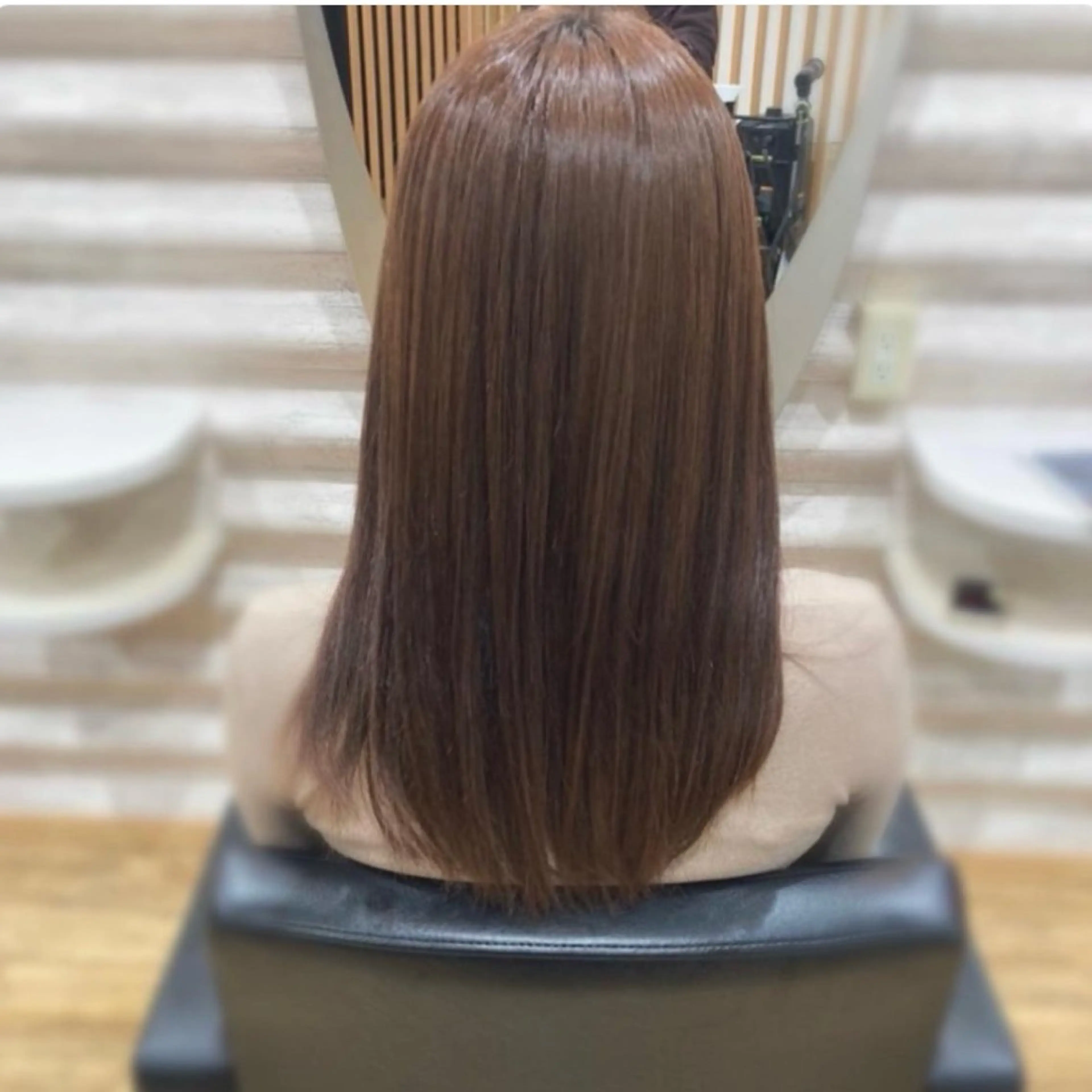 ロング カラー 髪質改善 トリートメント 艶の専門店/髪質改善 ×酸熱カラー/KONのヘアスタイル