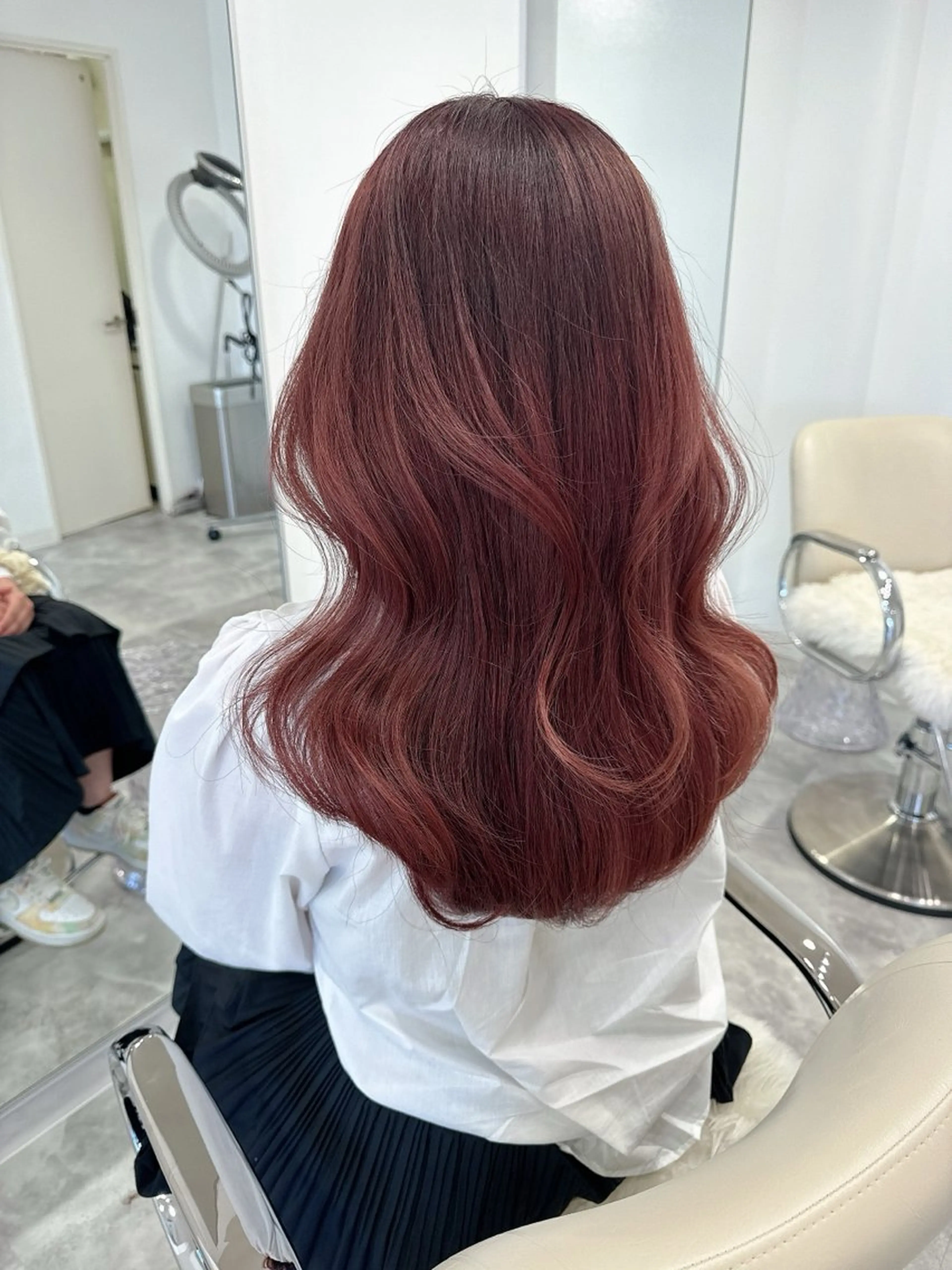 ロング カット ヘアカラー LITTY所属・🤍 RIKO / LITTYのヘアスタイル