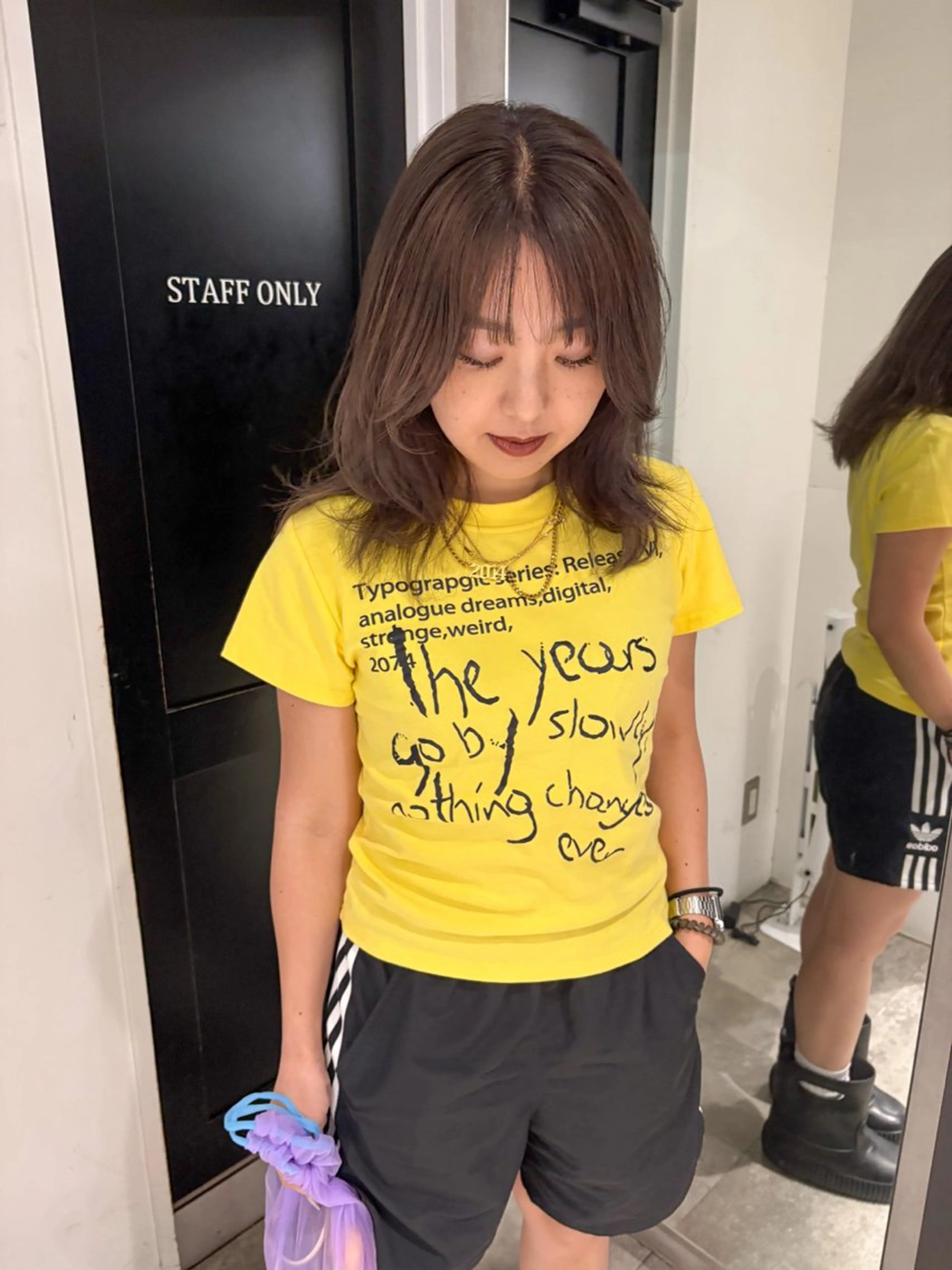 全体カラー + 顔周りカット + 2stepトリートメント + コテ巻き🎀の写真