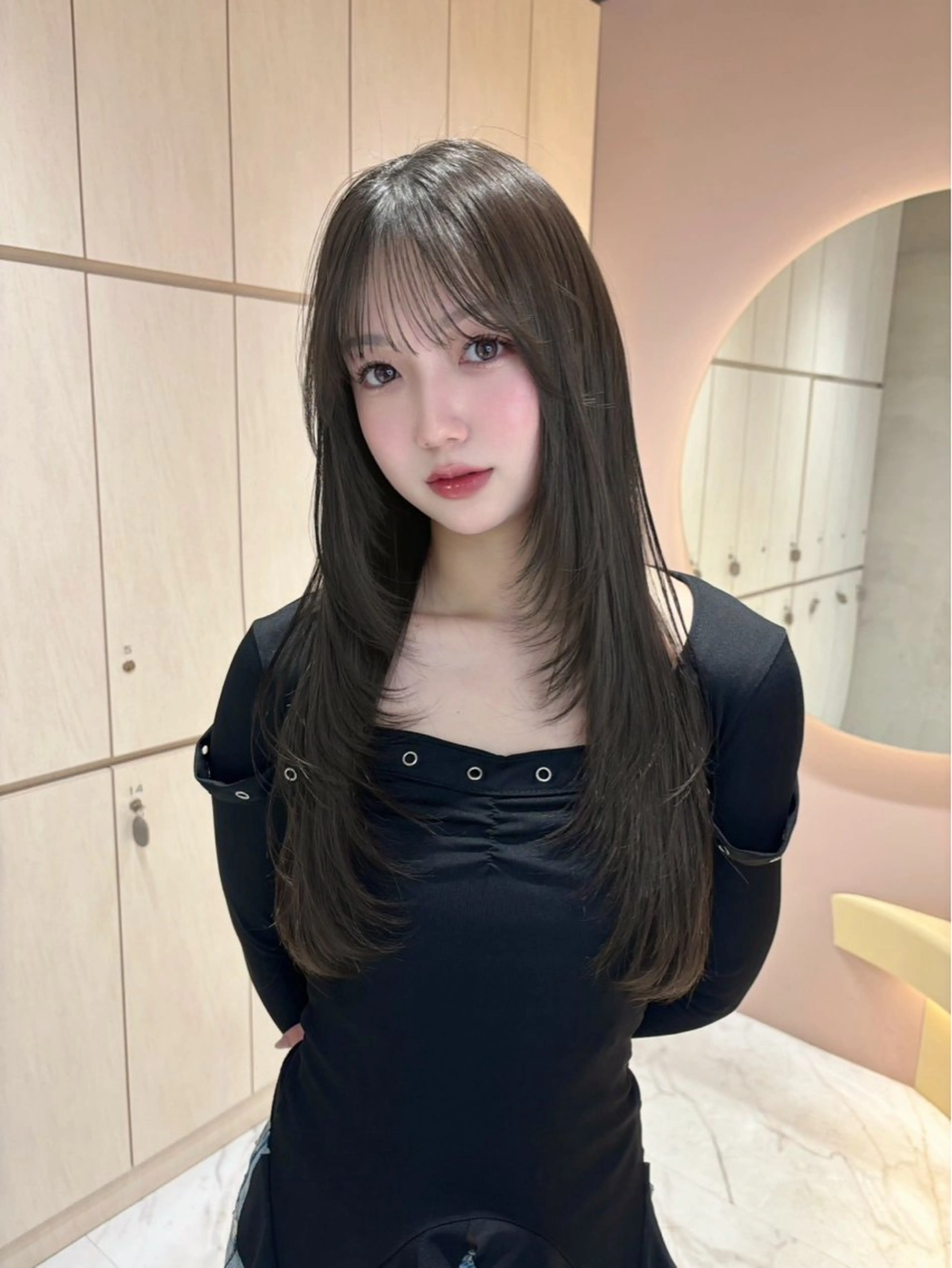 セミロング 🩵縮毛矯正 /🫧harukaのヘアスタイル