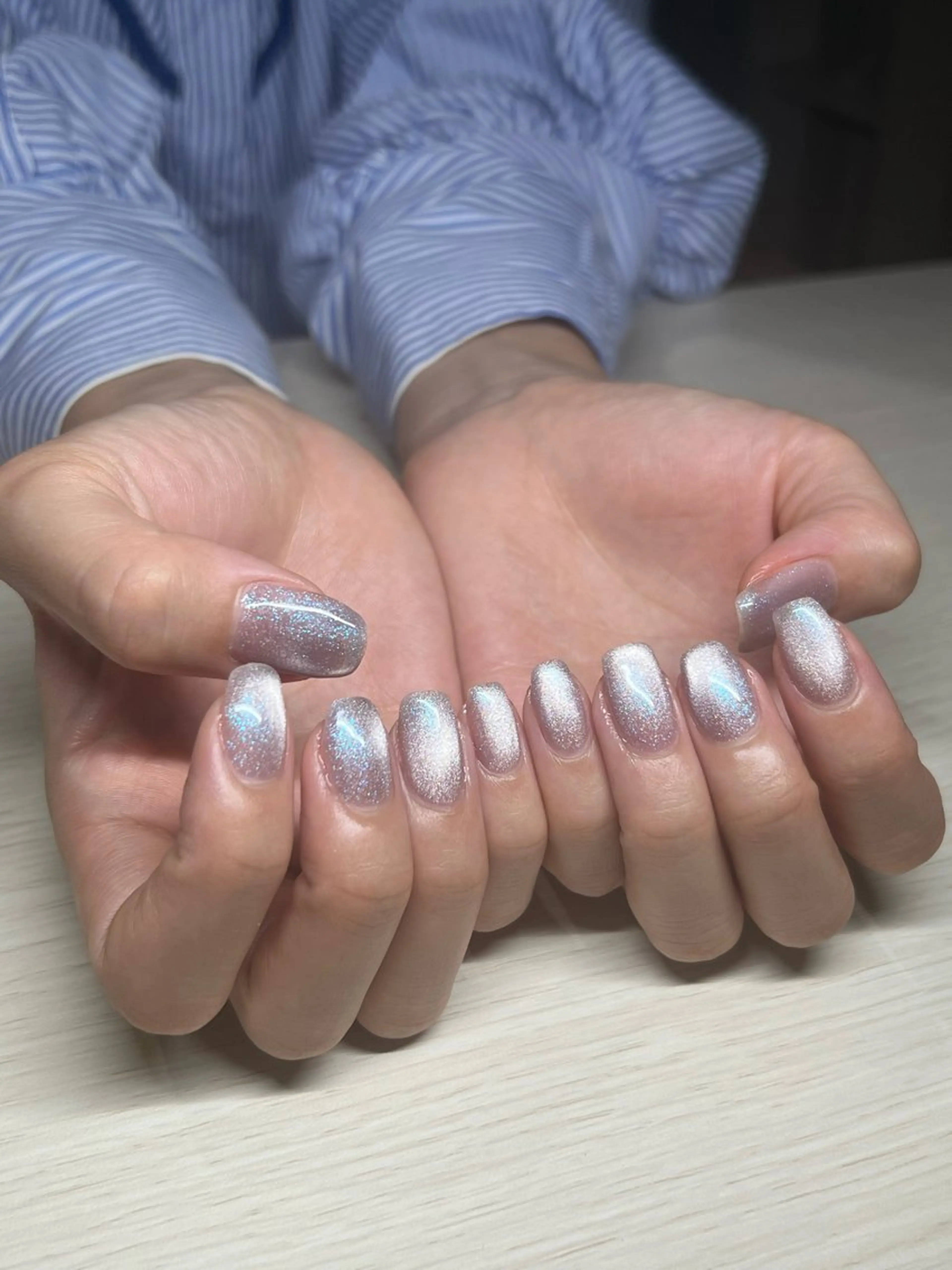 ネイル 氷ネイル・うるうるネイル 板垣 愛理/airiのネイルデザイン