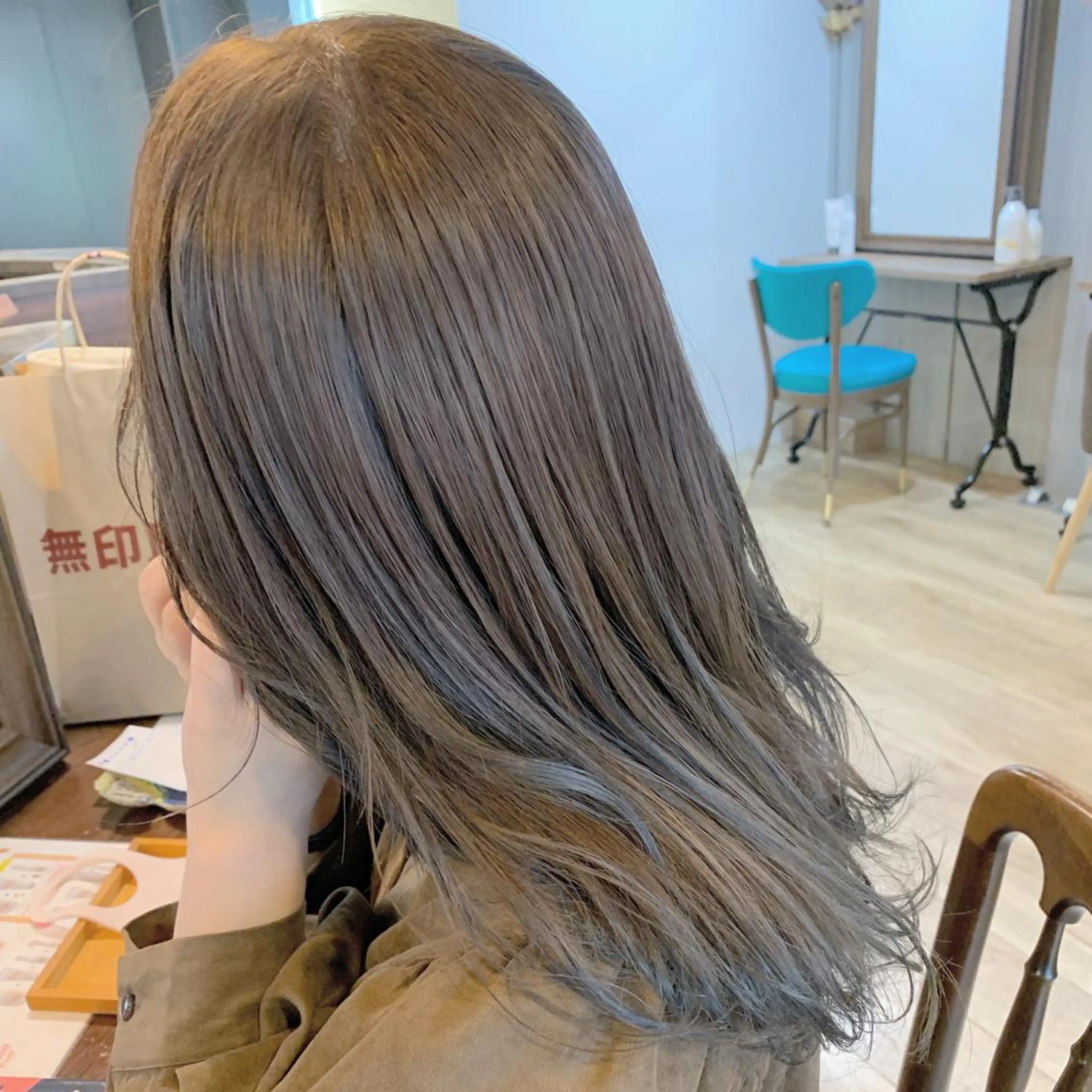 セミロング カラー 【髪質改善特化】 連形海斗のヘアスタイル