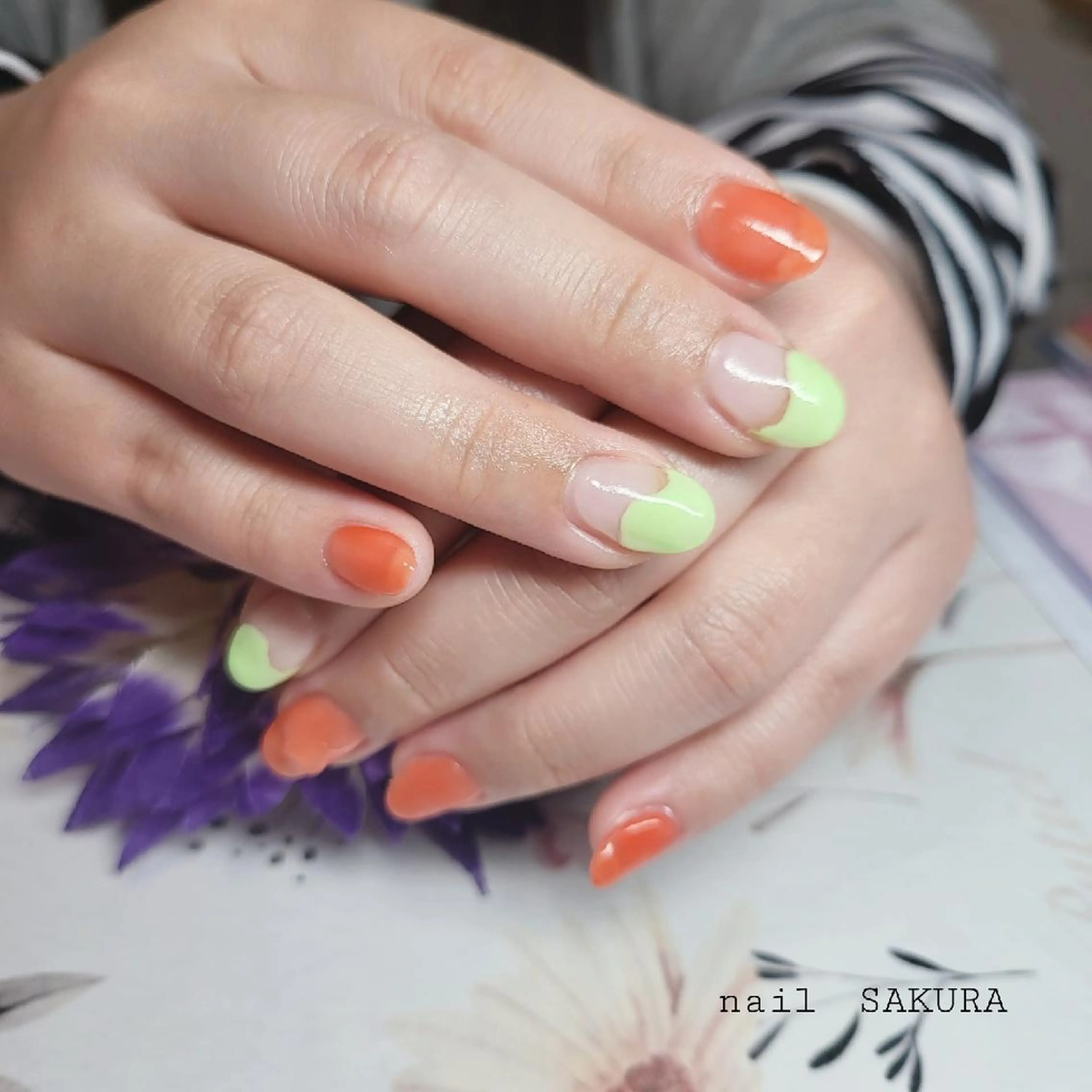 ネイル アートネイル nailSAKURA 🌸爪の美容室のネイルデザイン