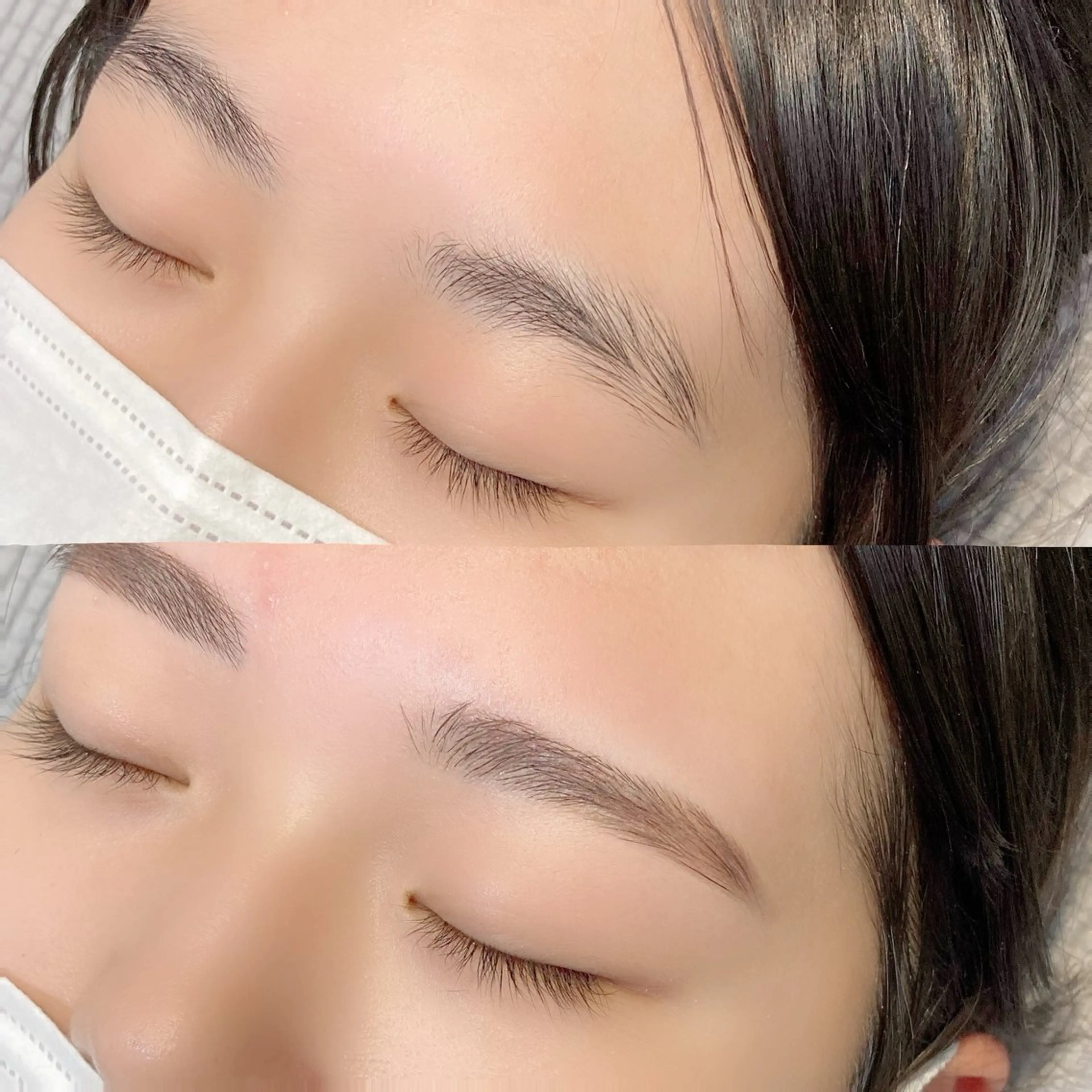 アイブロウ 眉毛ワックス脱毛 hair salon Cup of  Tea所属・cup of tea noricoのマツエク・マツパデザイン