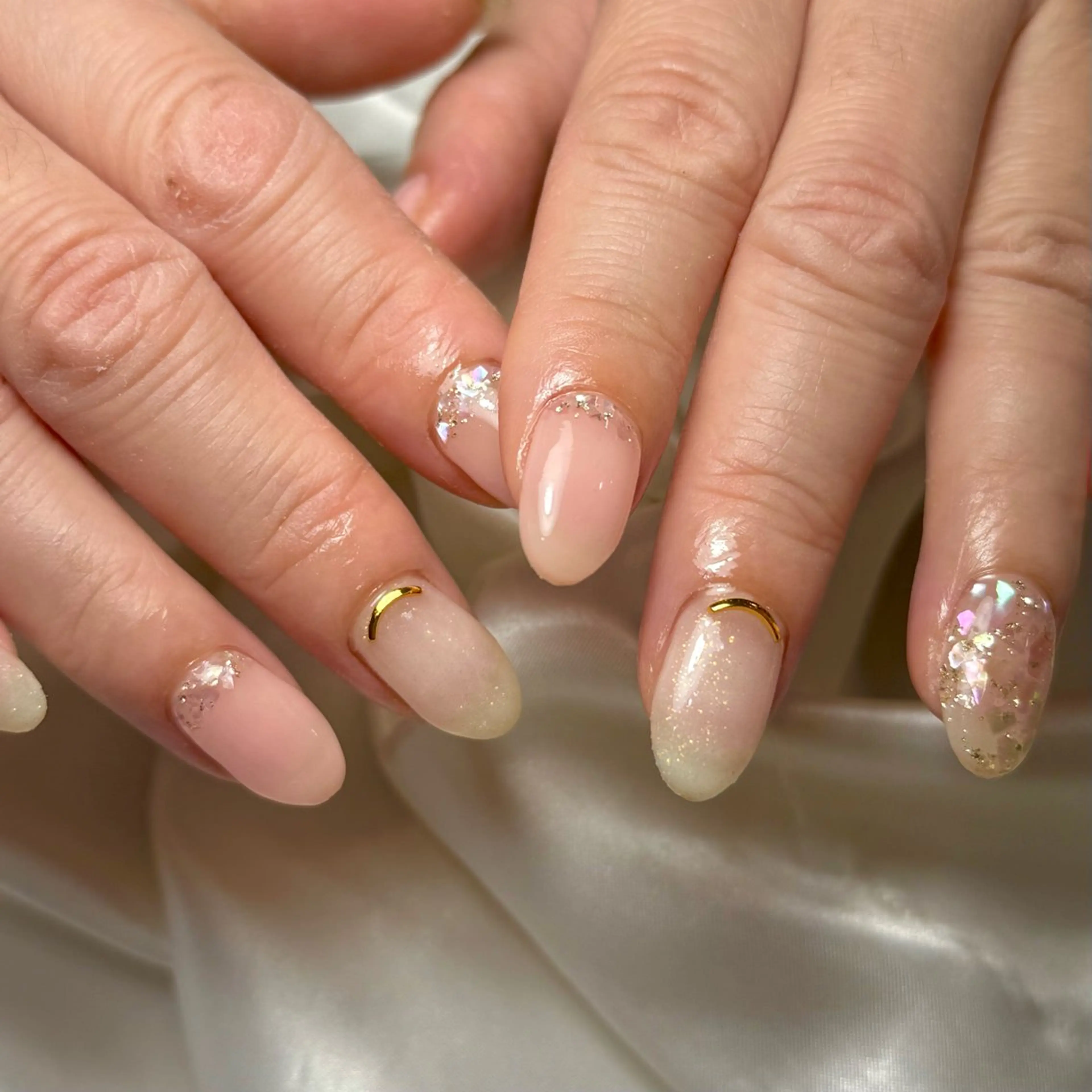 ネイル 春ネイル Ray nail natsu🎀のネイルデザイン