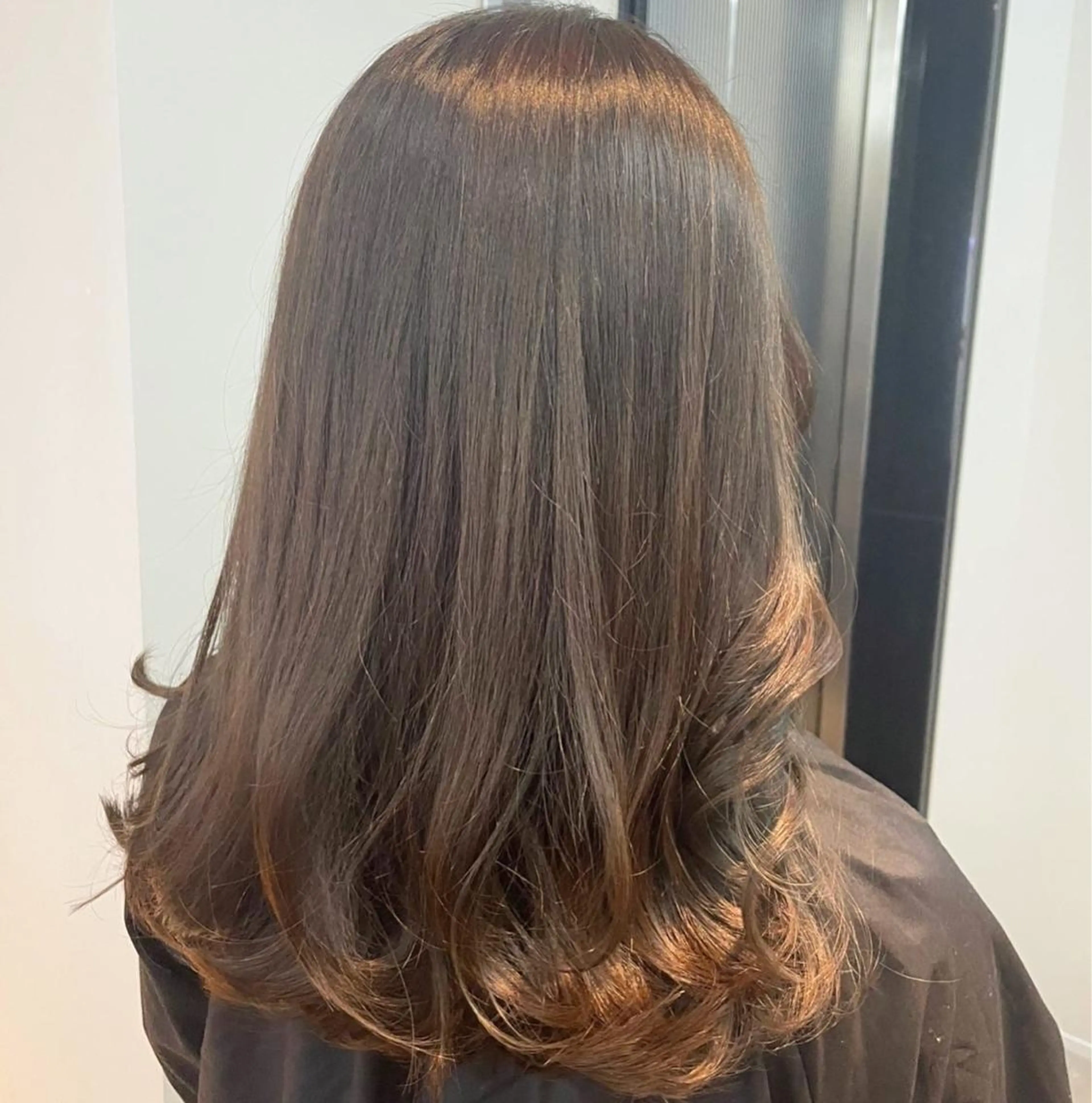 セミロング カラー 髪質改善 カット ヘアカラー トリートメント One By The Ect所属・ショート/脱白髪染め ☆宇﨑悠実のヘアスタイル