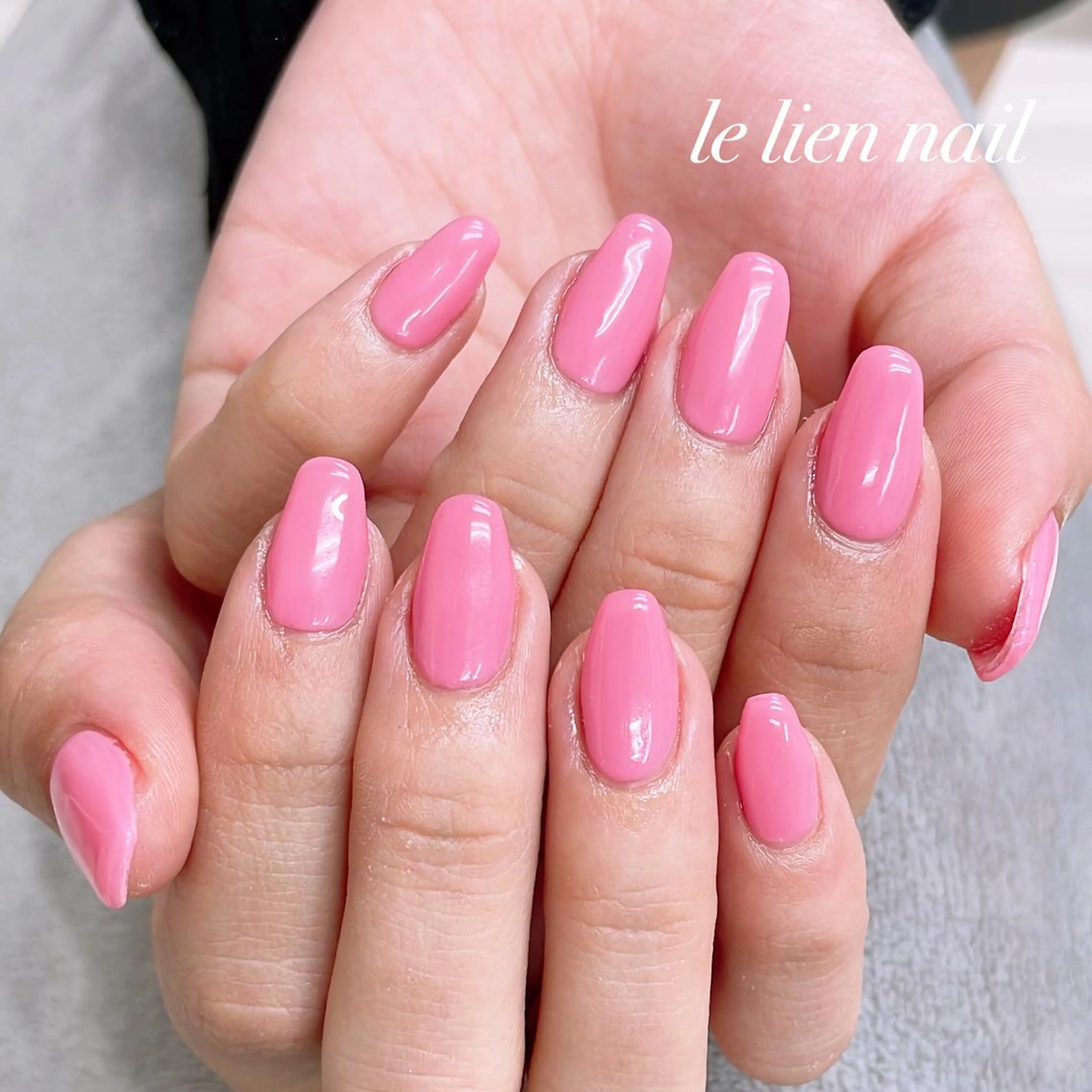 ミディアム ハンドネイル le lien nailのネイルデザイン
