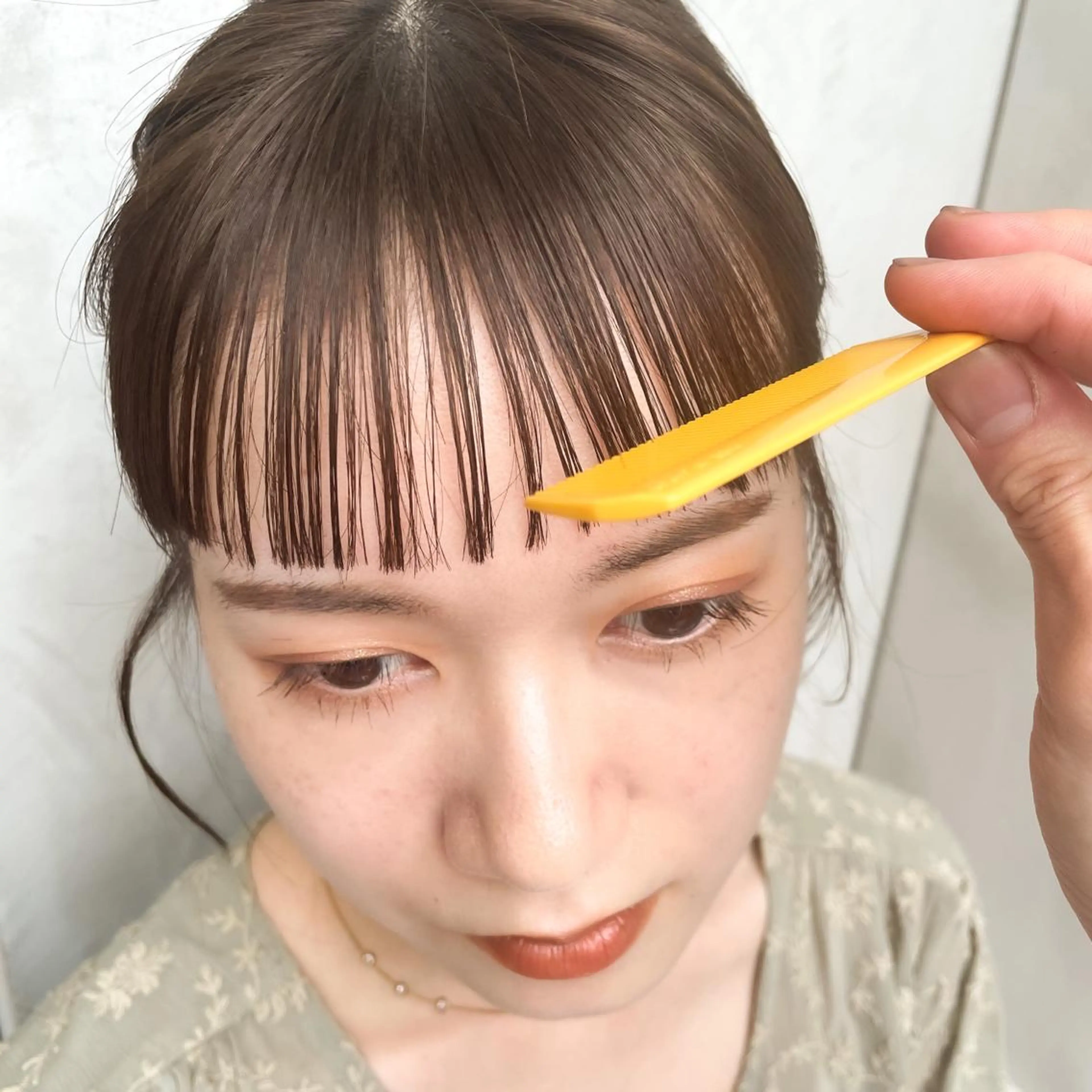 ミディアム オン眉 天衣無縫所属・矢口 嵩人のヘアスタイル