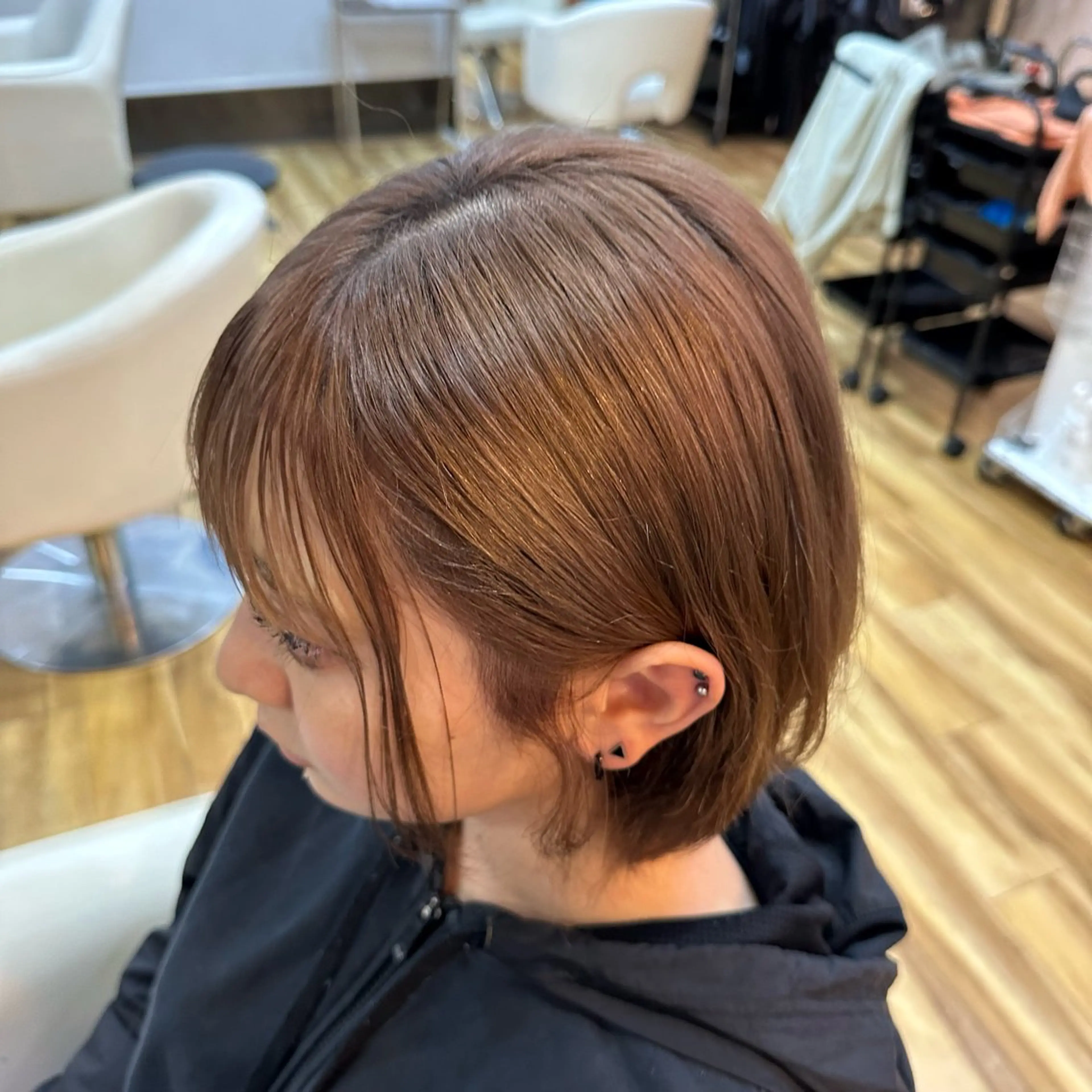 カラー グレージュ 大原 正寛のヘアスタイル