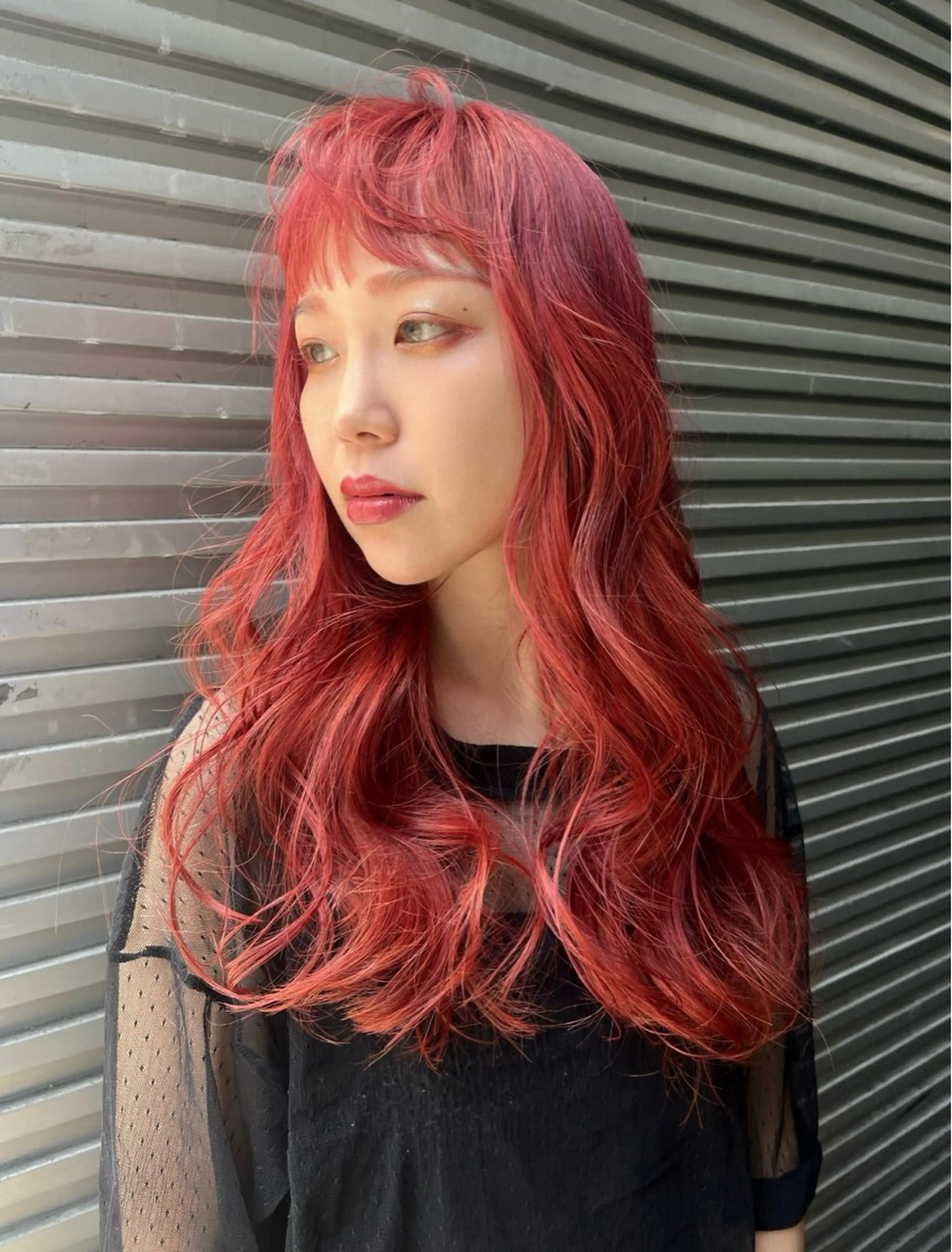 ロング カラー ロング direction所属・派手髪デザインカラー ヒロカのヘアスタイル