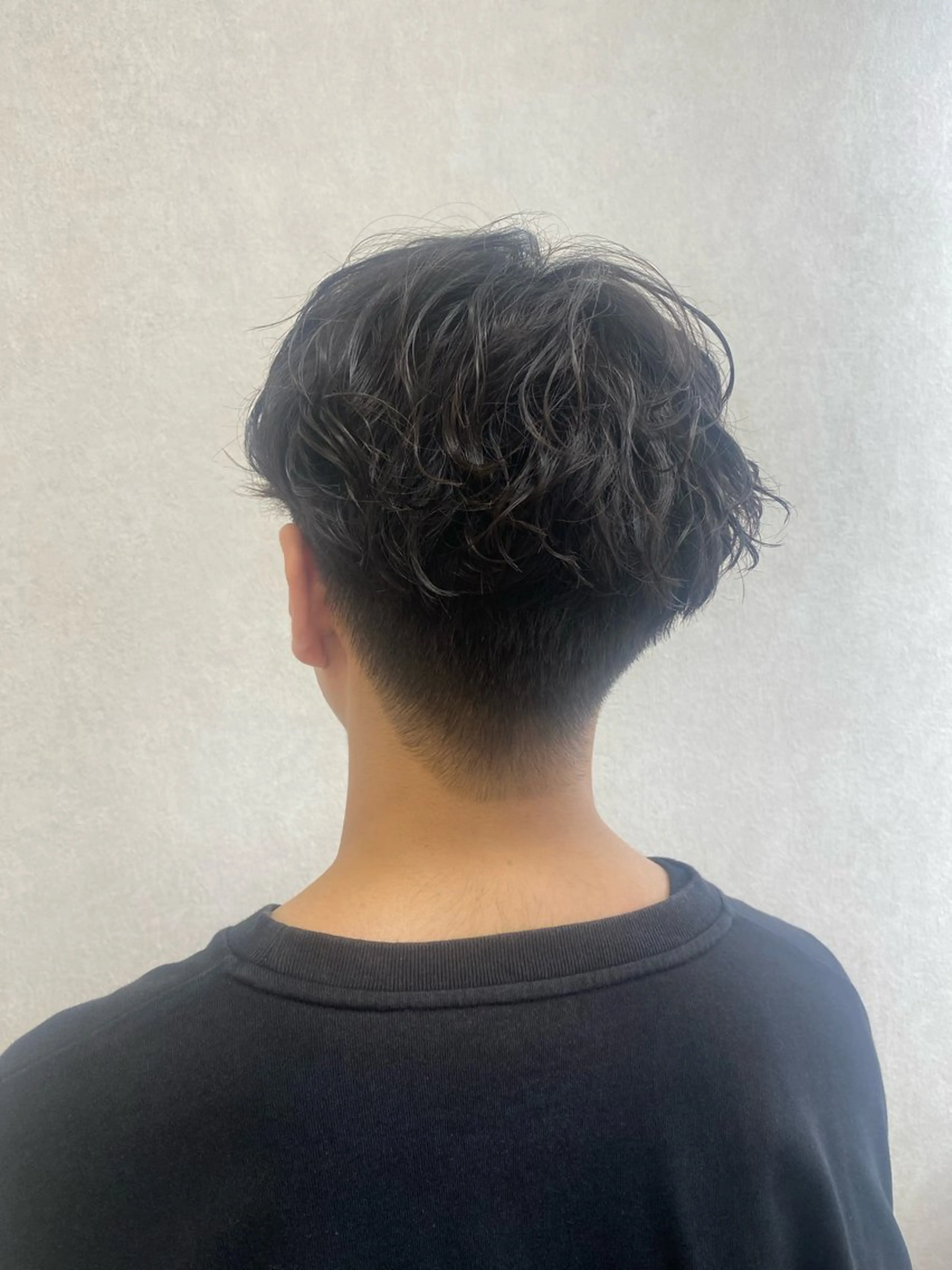 ショート カラー パーマ ヘアアレンジ メンズ メンズパーマ ツーブロック [メンズカット］日高 伸太朗tocca船橋のヘアスタイル