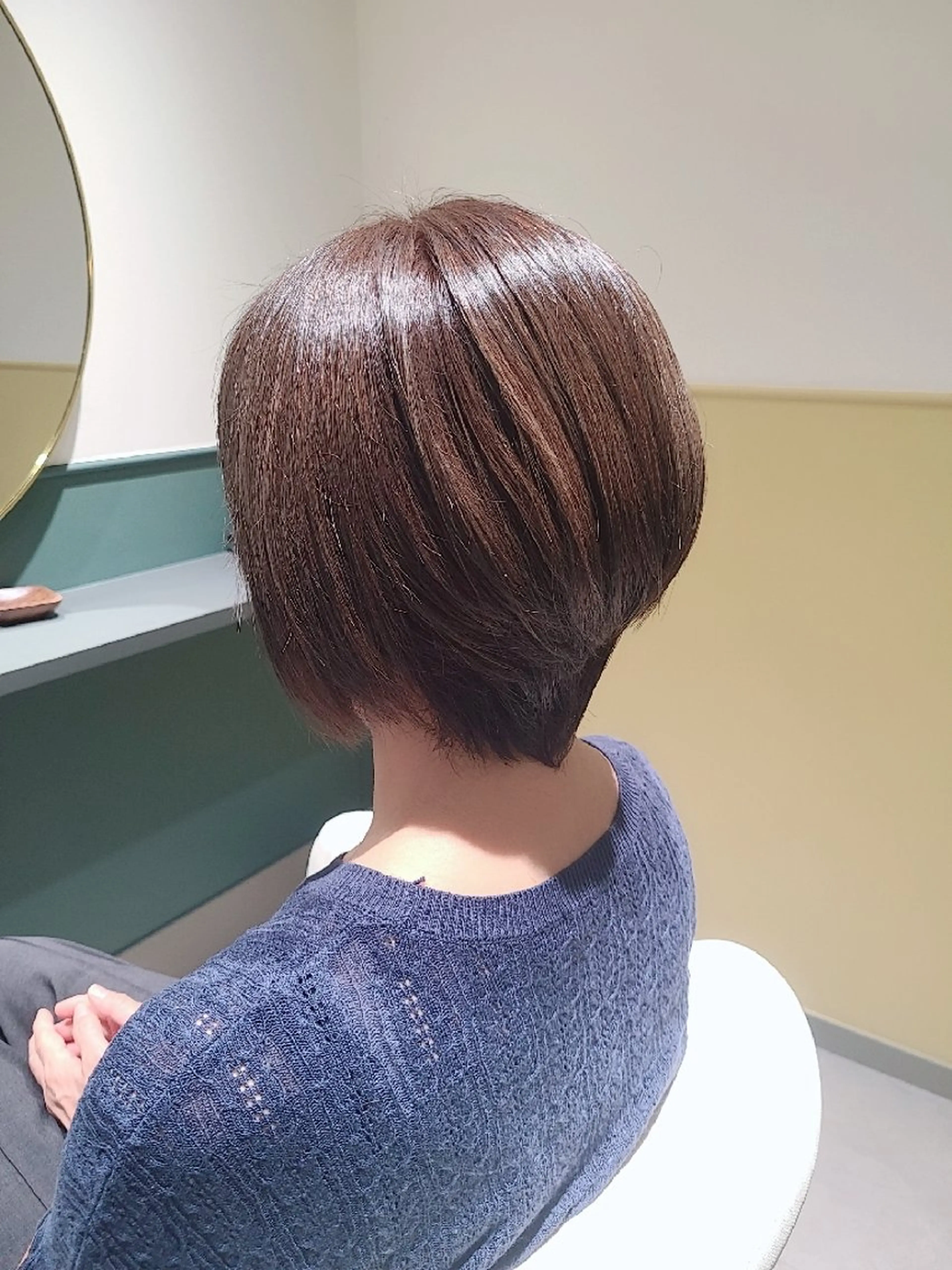 ショート ショートボブ ボブ ショートヘア 小顔カット トリートメント カット ヘアカラー トリートメント The Apartment Of Solon Citta船橋所属・ 髪質改善＋艶専門  ✧ オオノのヘアスタイル