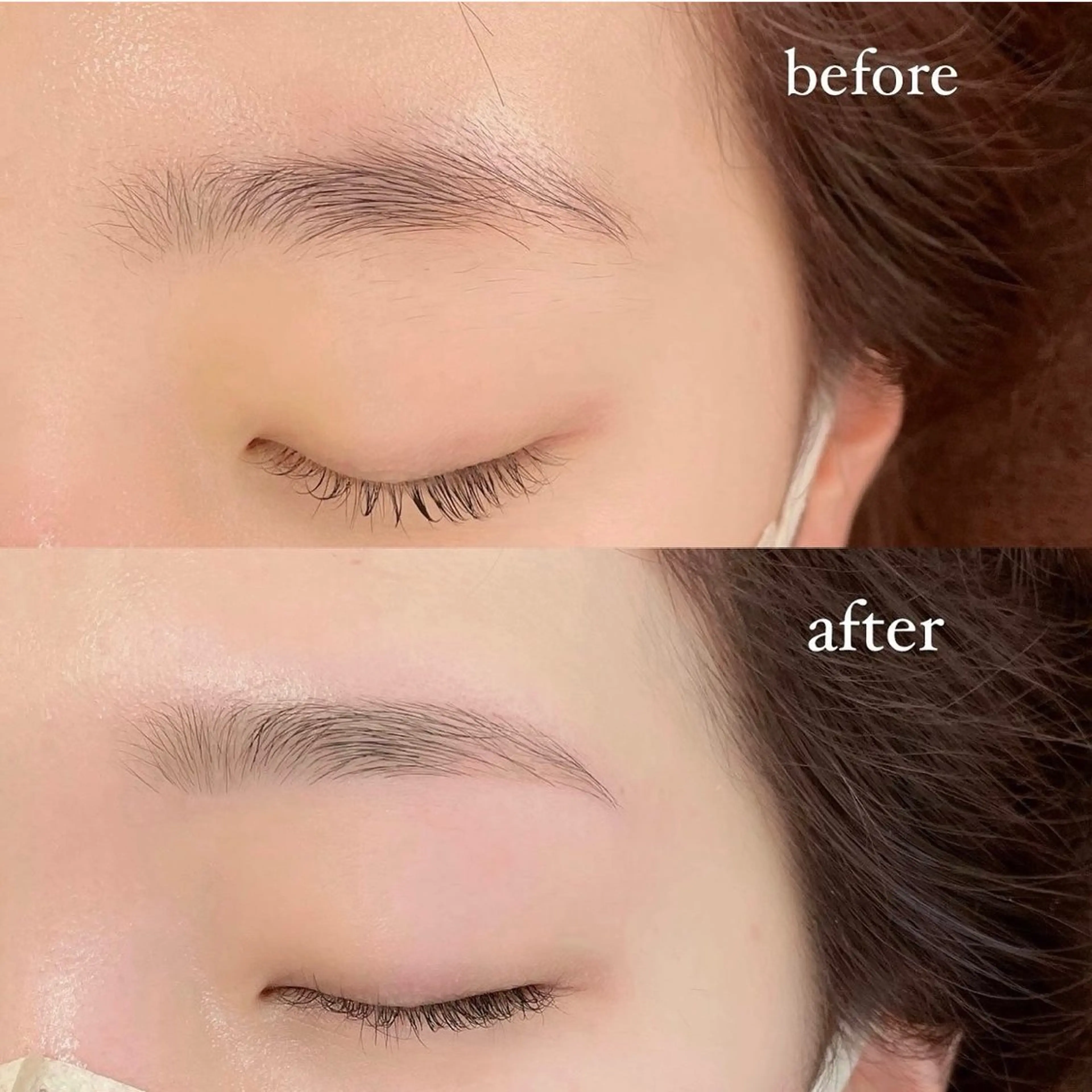 アイブロウWax & lash lift ˖·⟡の写真