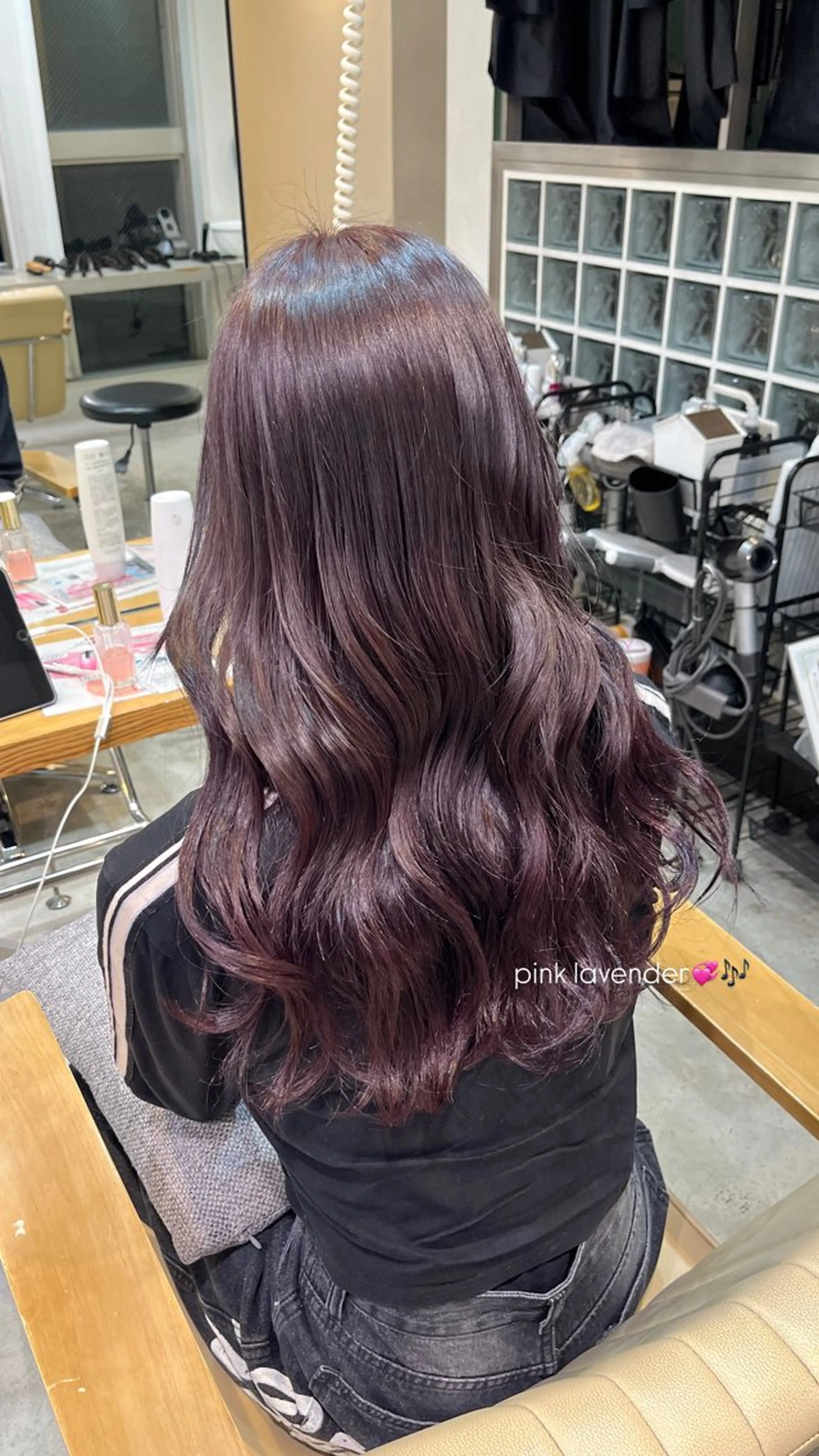 ロング カラー FILMS柏所属・morita yunaのヘアスタイル
