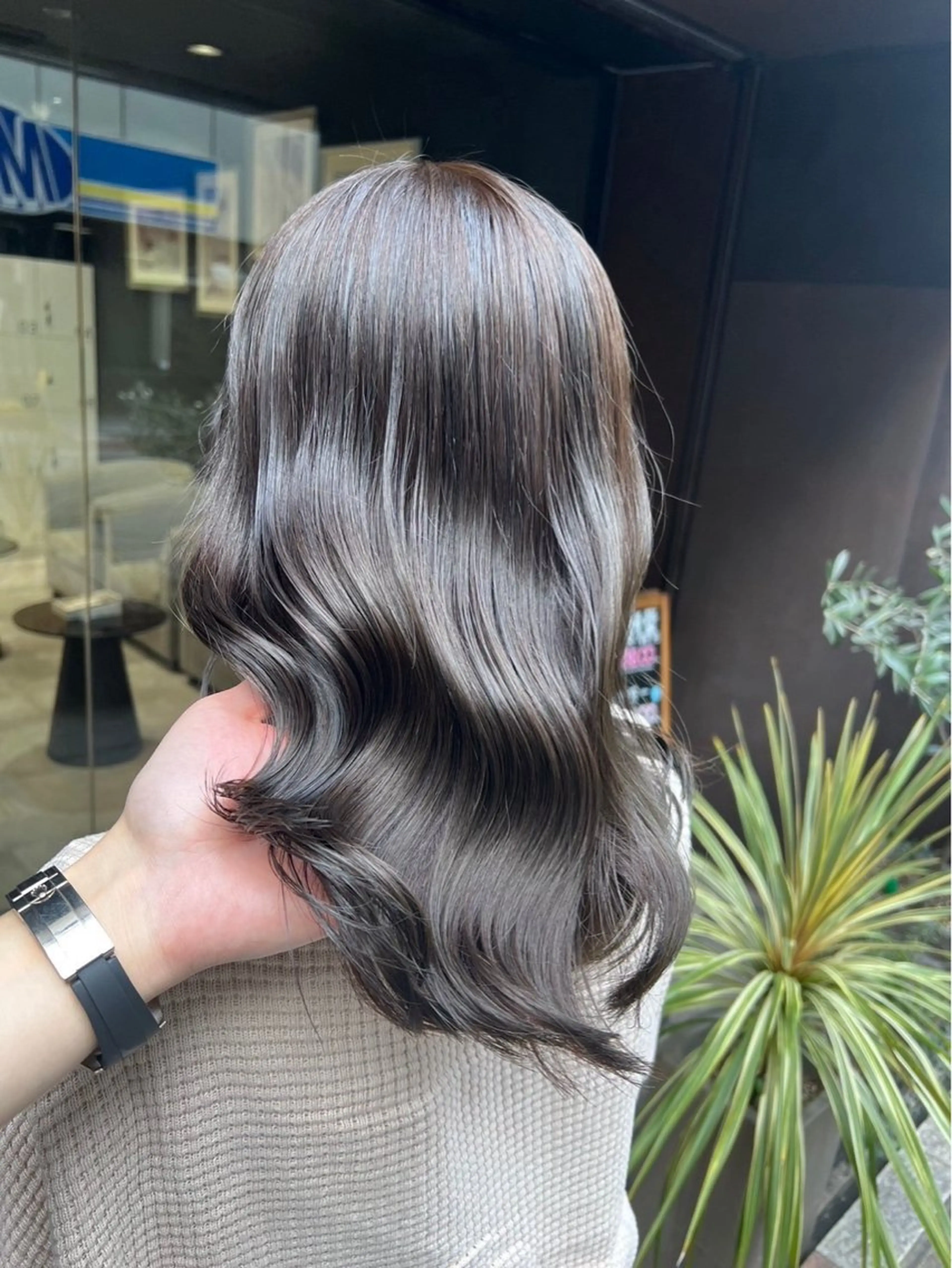 カラー 森 芽吹のヘアスタイル