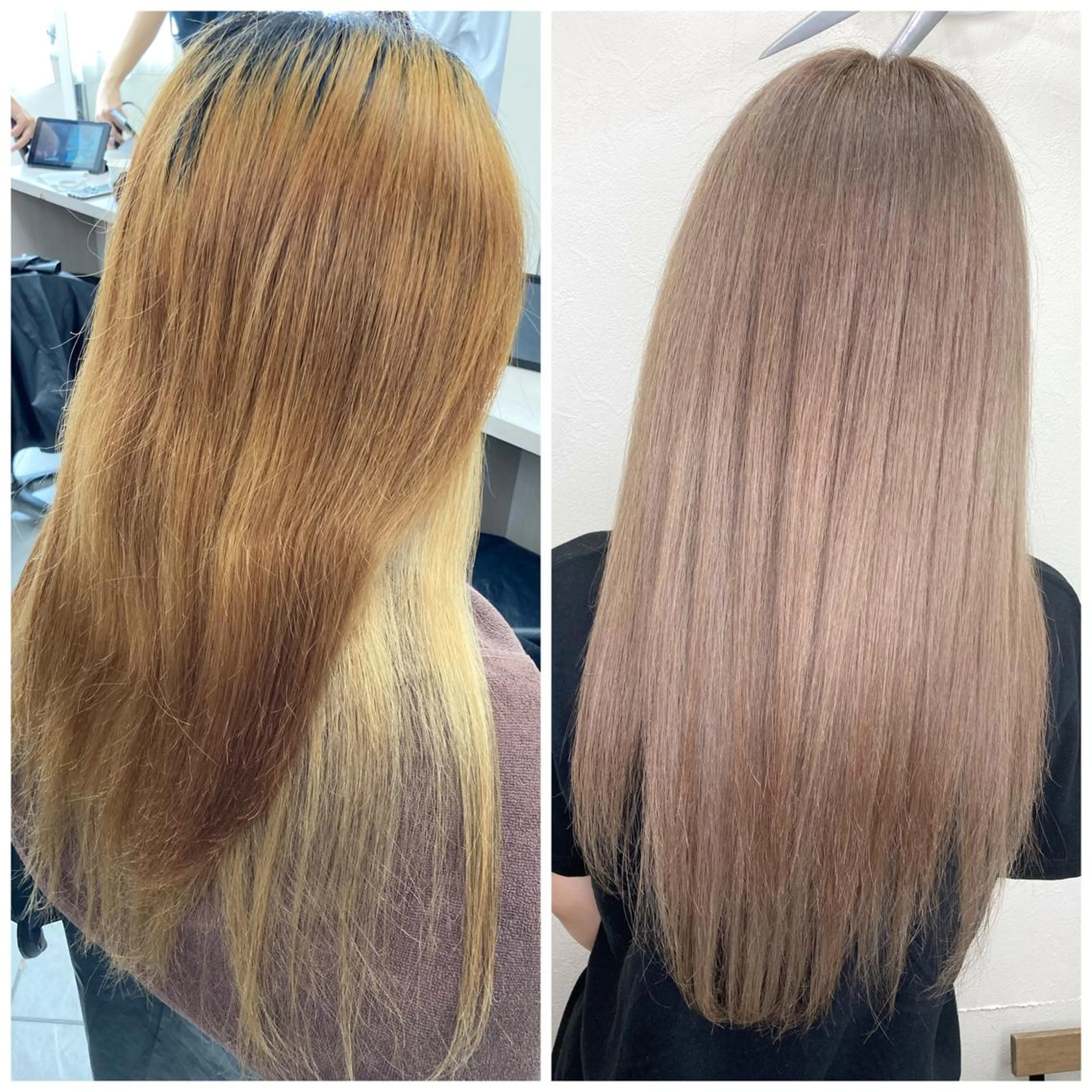 セミロング カラー KEISUKE/ 池袋✨エクステのヘアスタイル