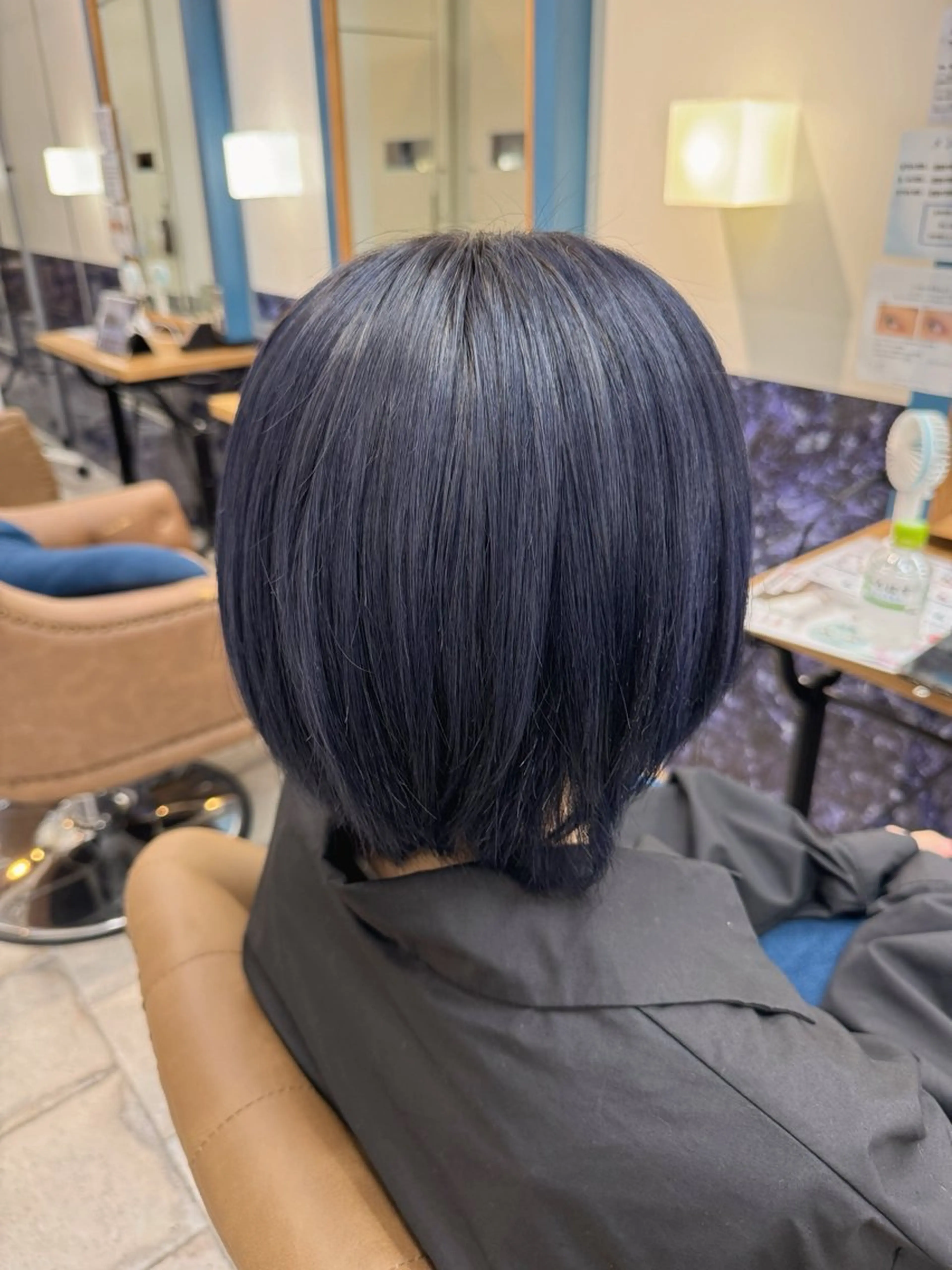 ショート カラー パープルカラー ヘアカラー トリートメント 🍒新家 さくら🍒のヘアスタイル