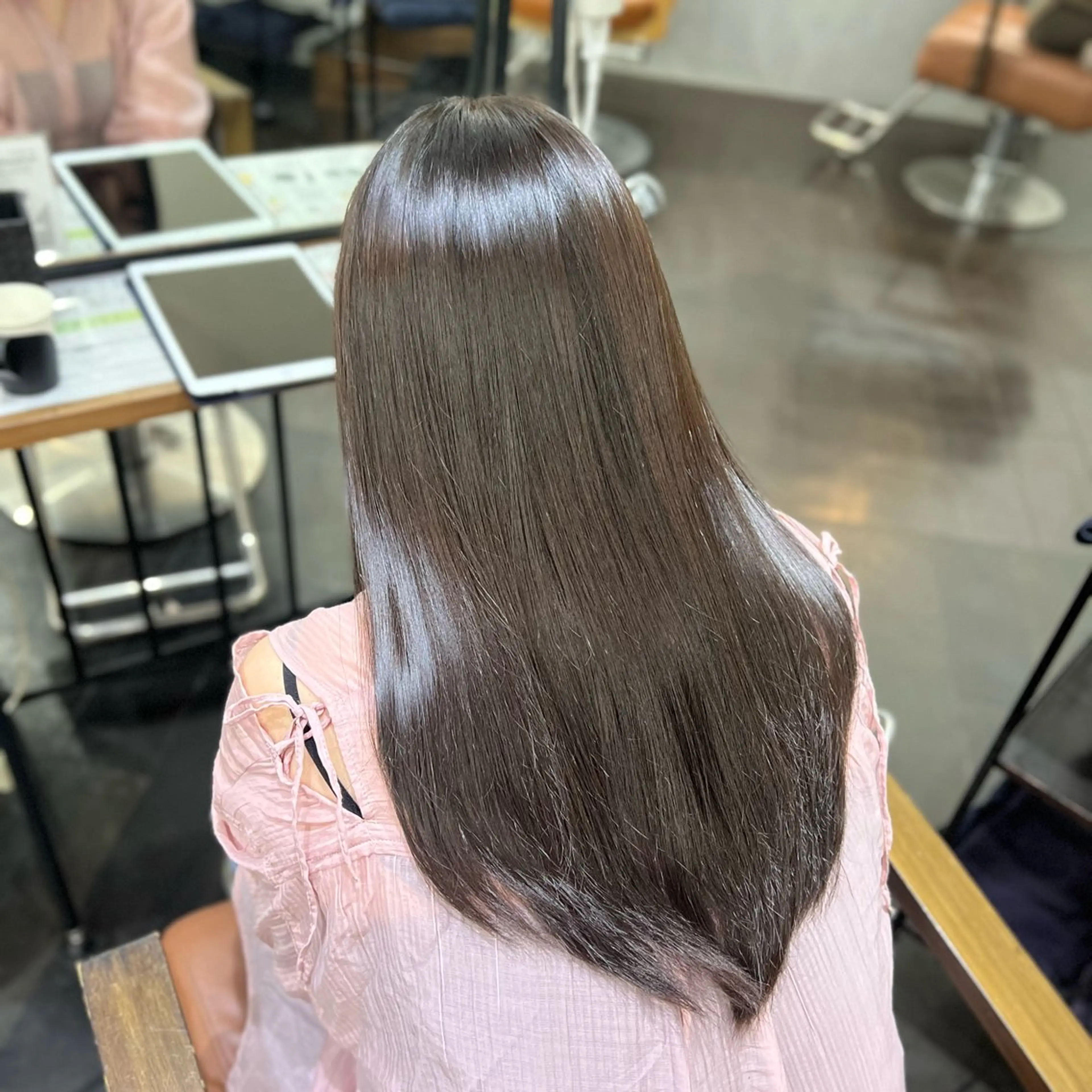 ロング カラー 髪質改善 トリートメント カット ヘアカラー トリートメント 🌼名駅/透明感 髪質改善/はるな🌼のヘアスタイル