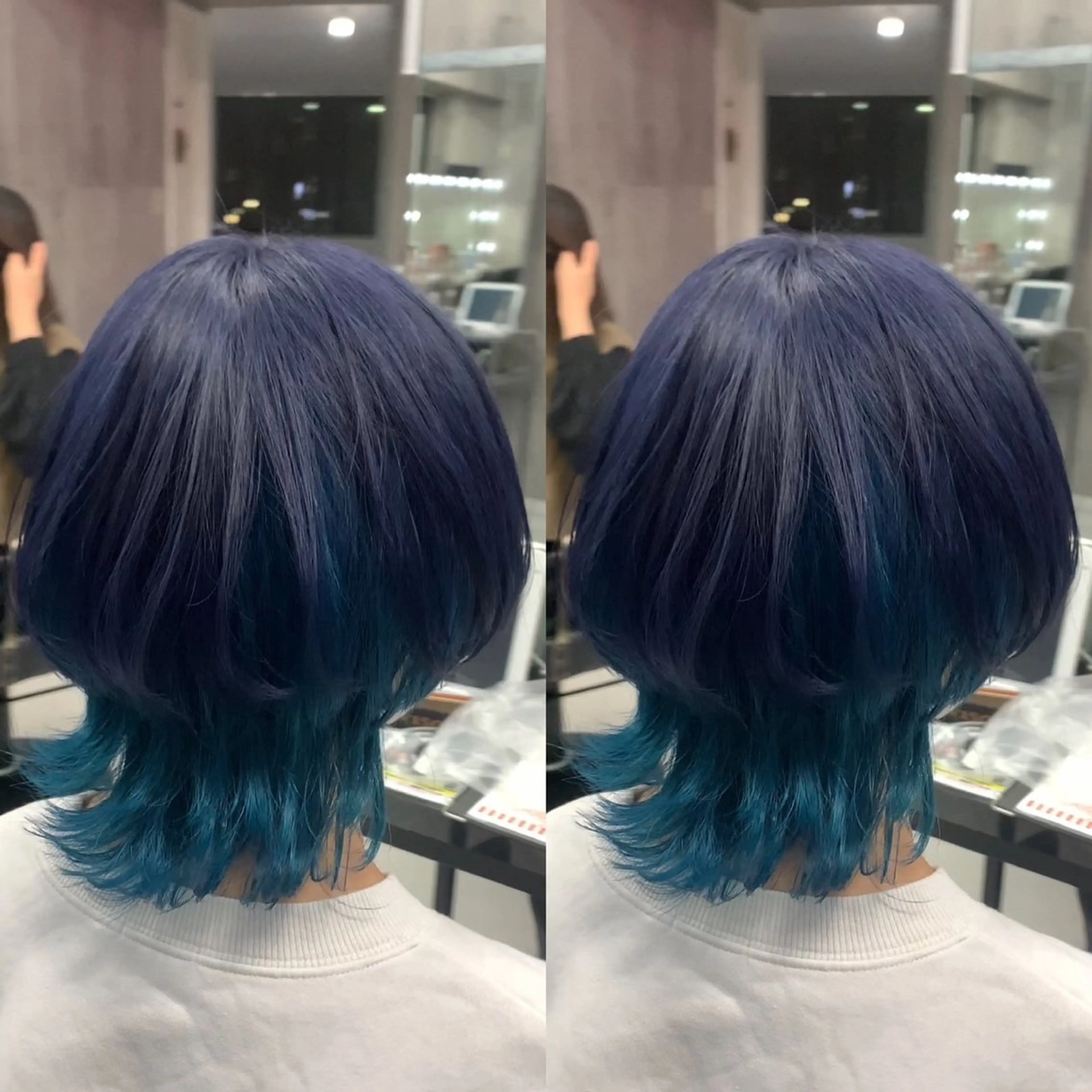 セミロング ピンクブラウン パープルカラー エクステ 髪質改善 美髪量産/髪質改善 🖤RYUSEI🖤のヘアスタイル