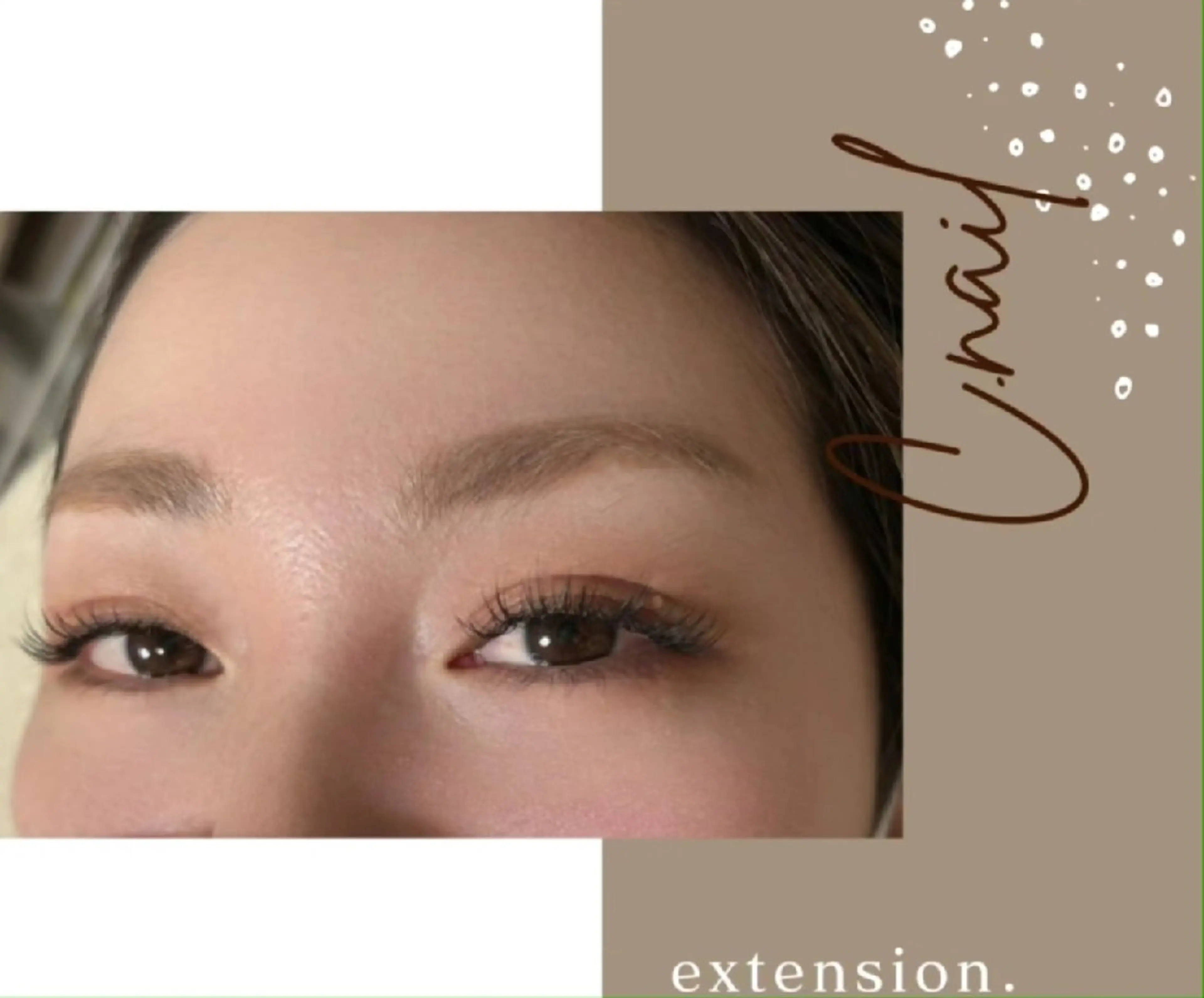 マツエク・マツパ マツエク C.Nail&EYE 　chiharuのマツエク・マツパデザイン