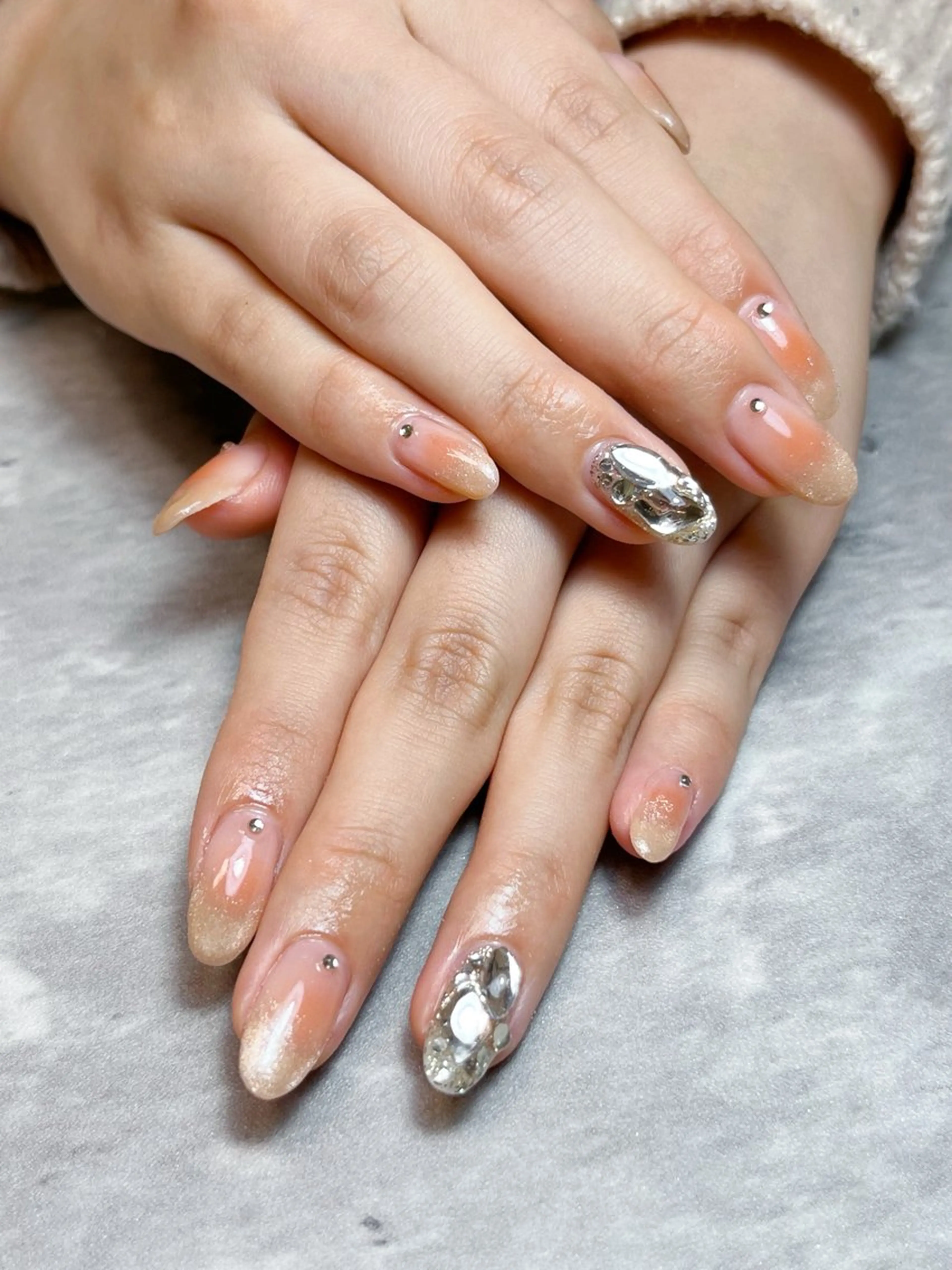 ネイル チークネイル ハンドネイル nail salon epeのネイルデザイン