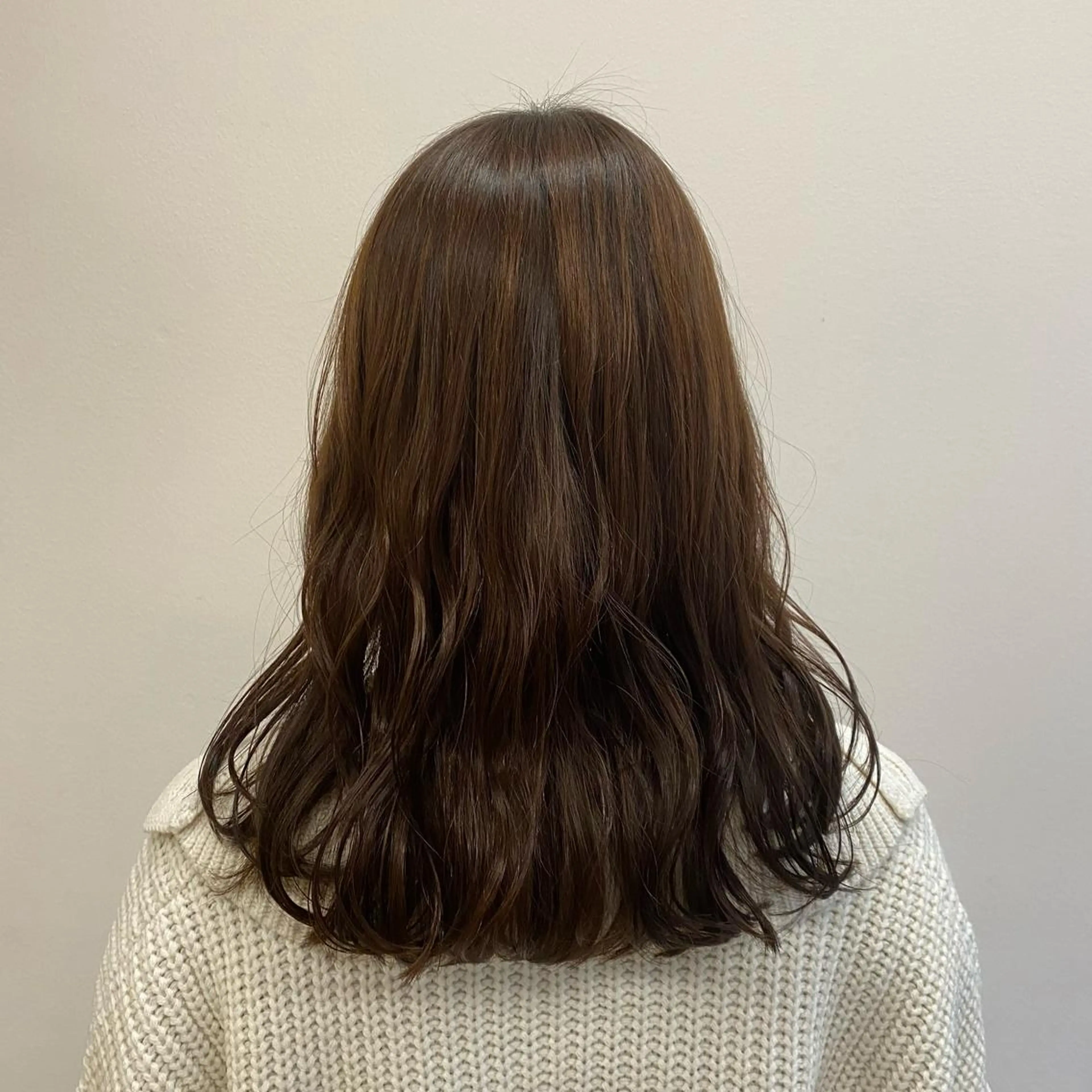 セミロング sanae /透明感カラーのヘアスタイル